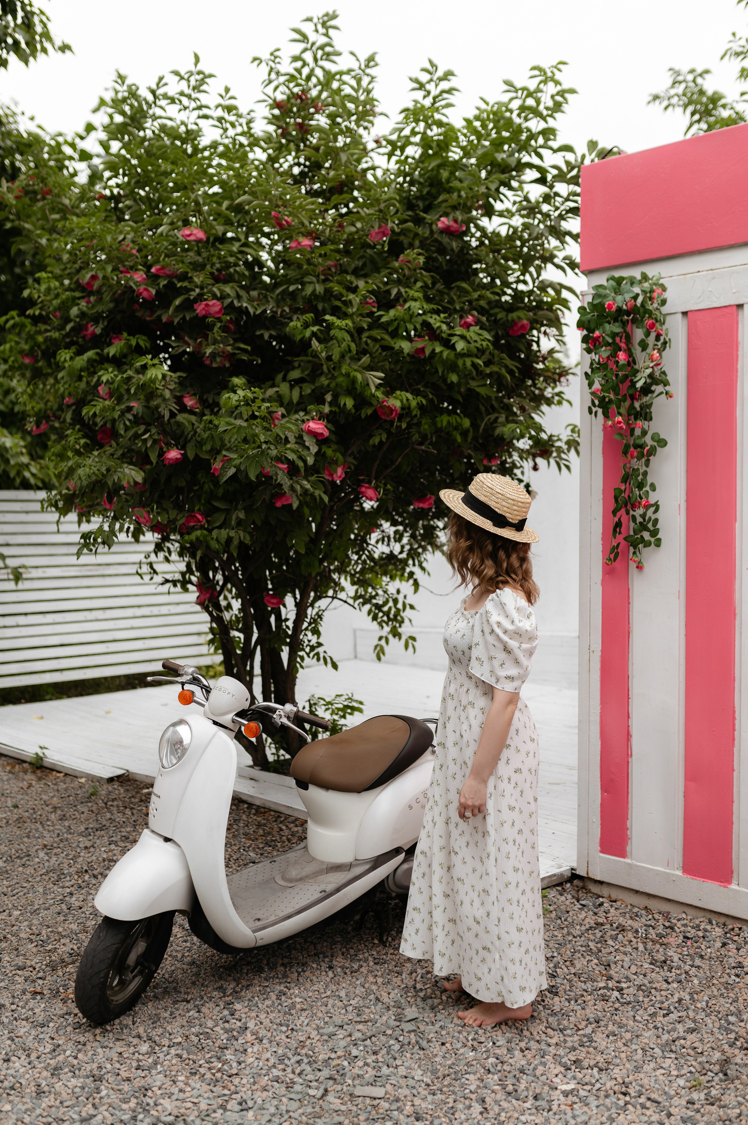 Съёмка с мопедом. Главная