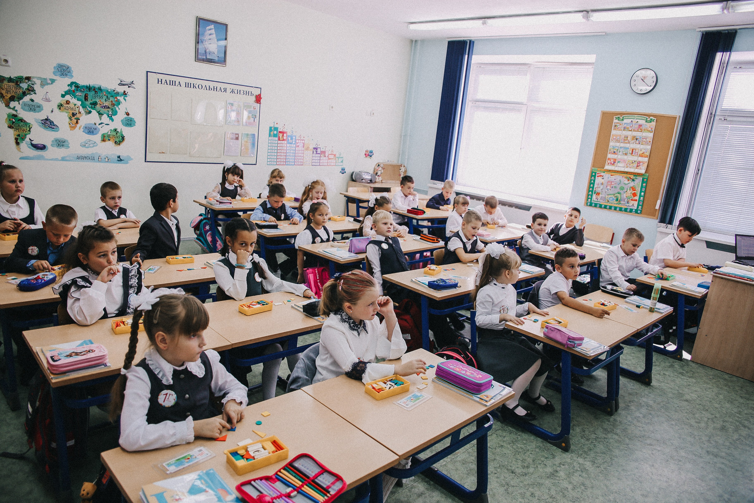 Первоклашки. Фотограф в Серпухове и Тарусе Ксения Царёва