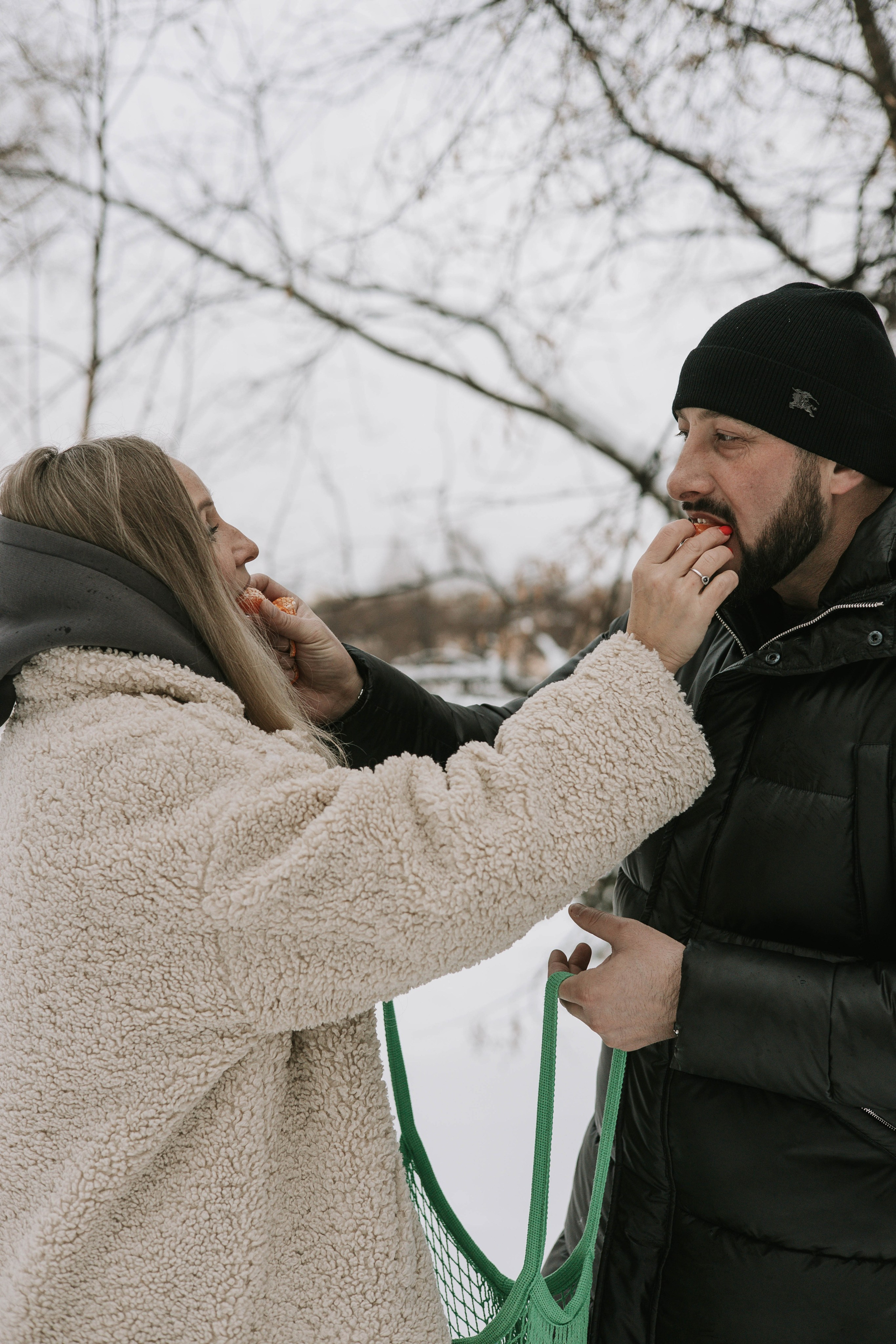 Зимняя сказка. Свадебный фотограф в Москве