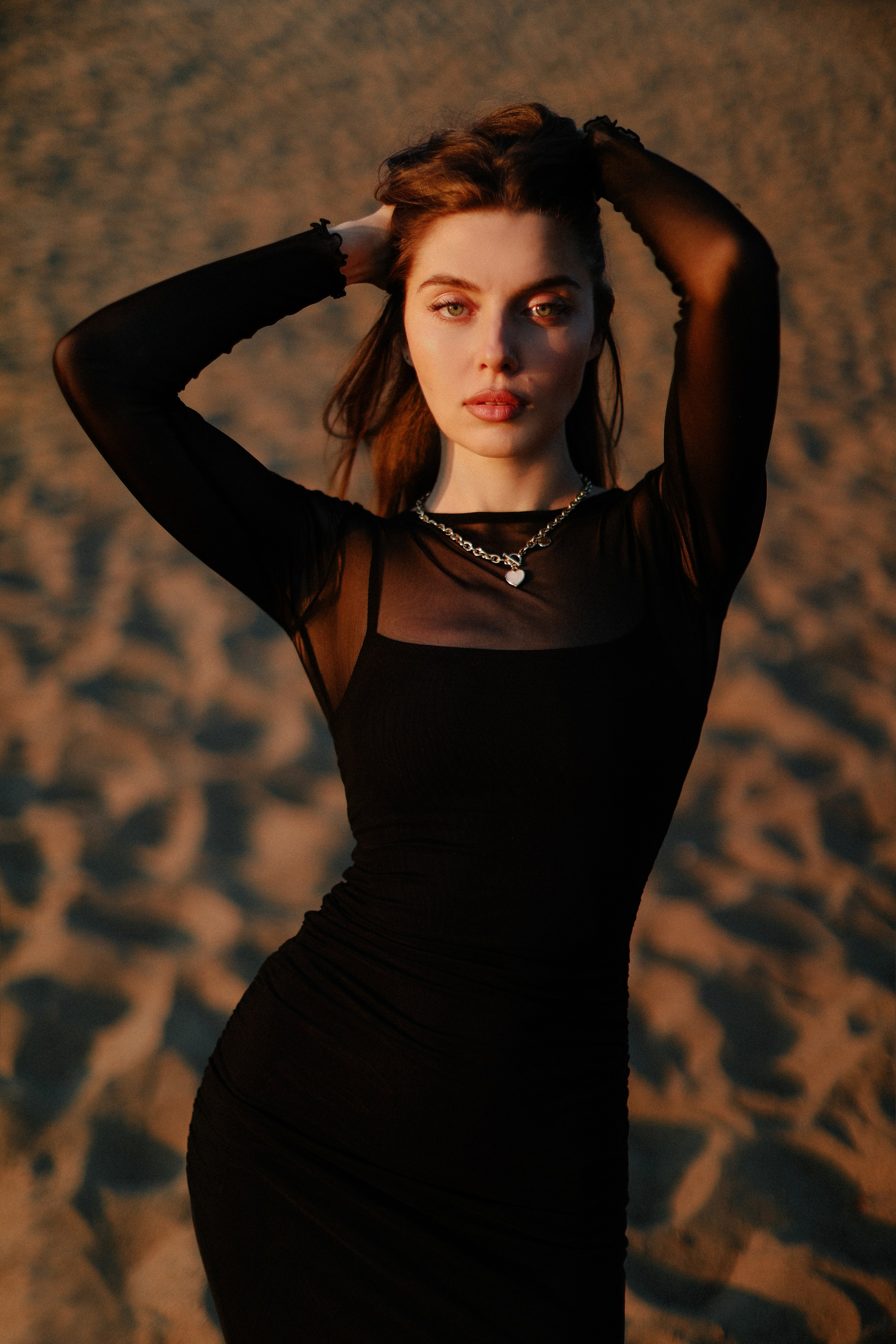 Катя на закате. Фотограф в Нижнем Новгороде