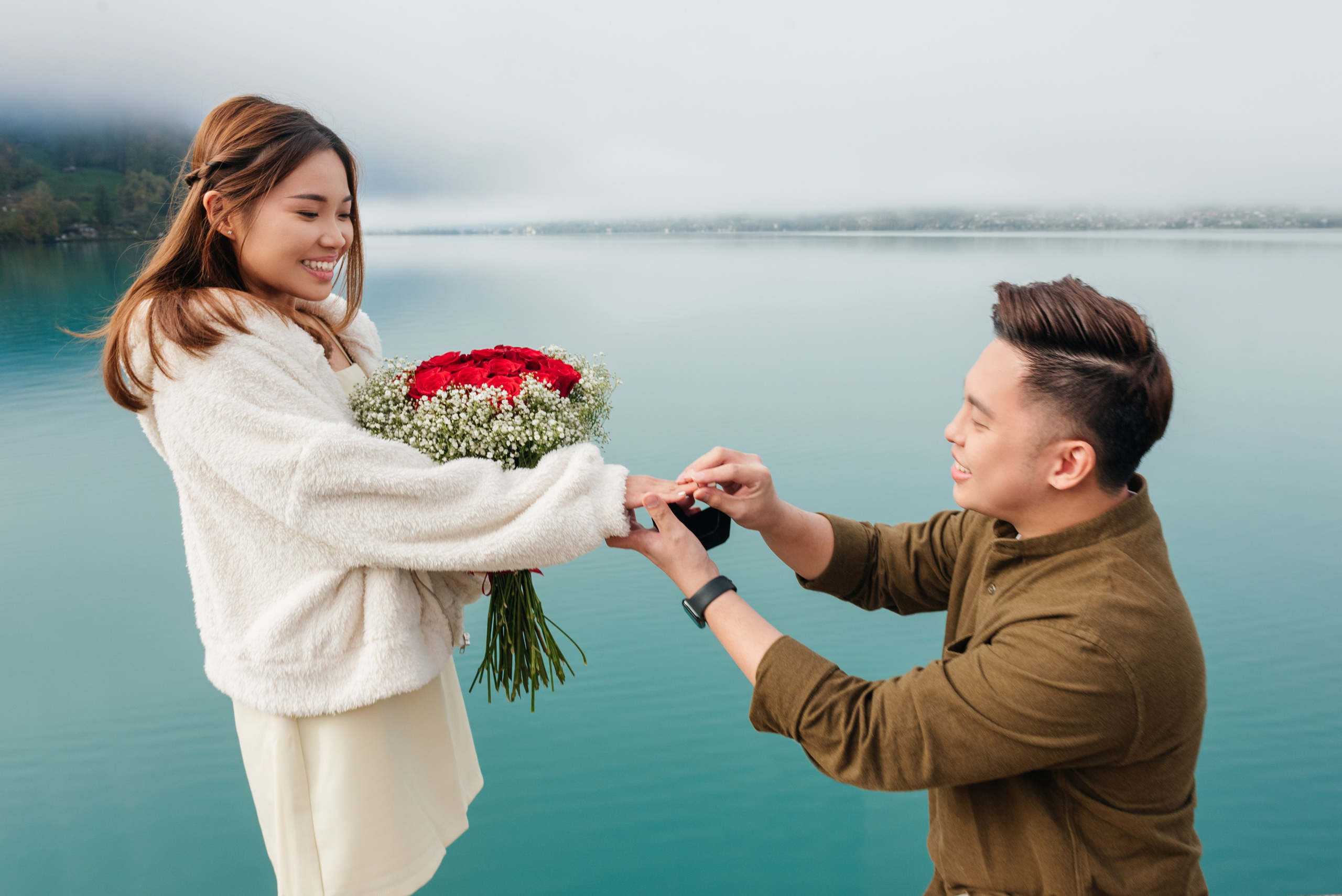 Kahyee & Vincent (Iseltwald, Kleine Scheidegg). Photographer in Interlaken area
