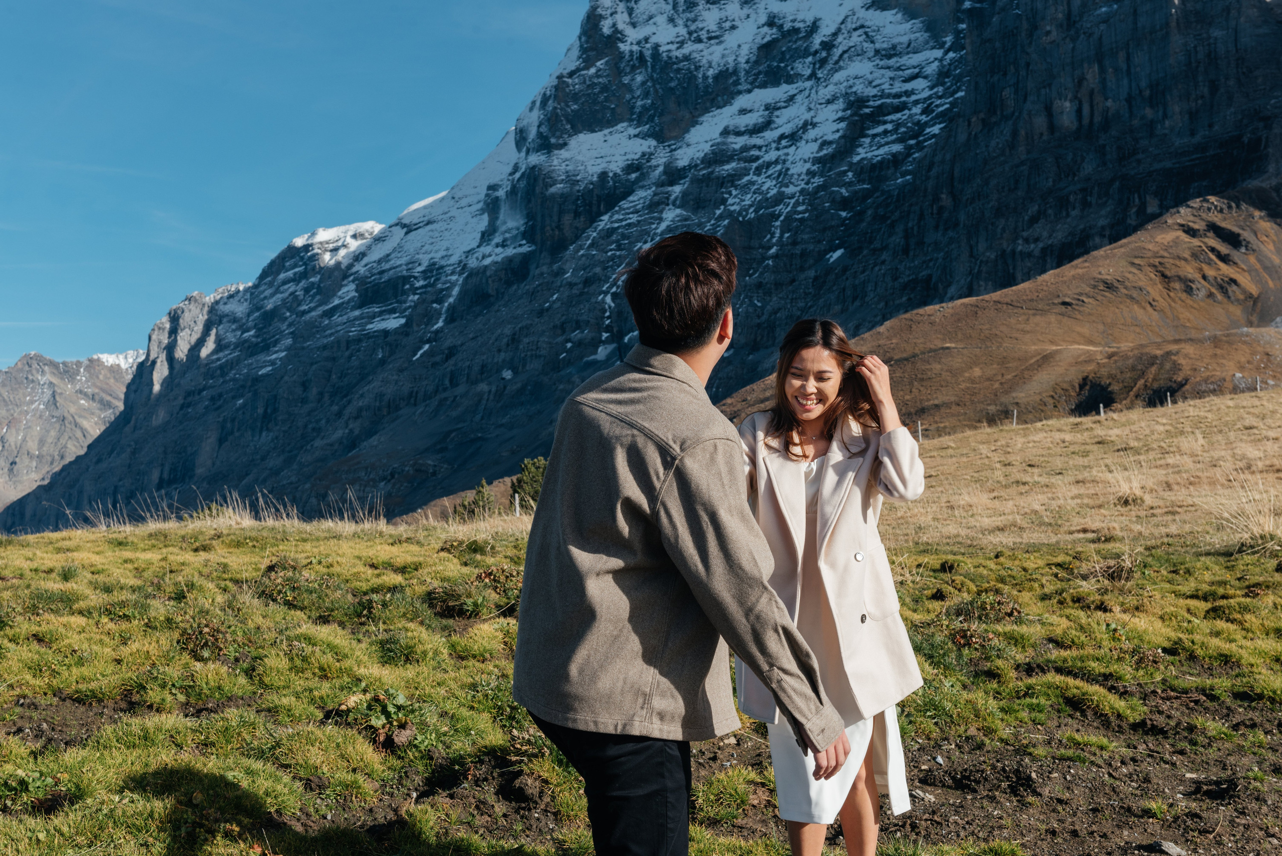 Kahyee & Vincent (Iseltwald, Kleine Scheidegg). Photographer in Interlaken area