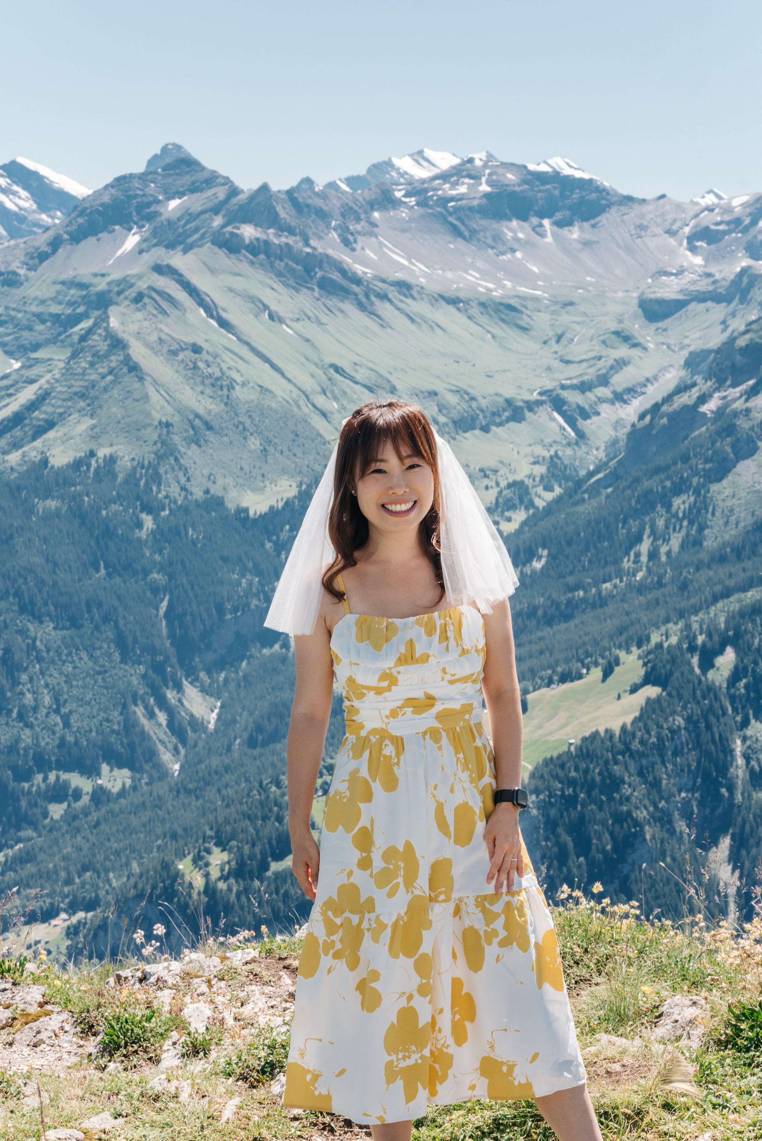 Yvonne & Andrew (Schynige Platte, Brienz). Photographer in Interlaken area