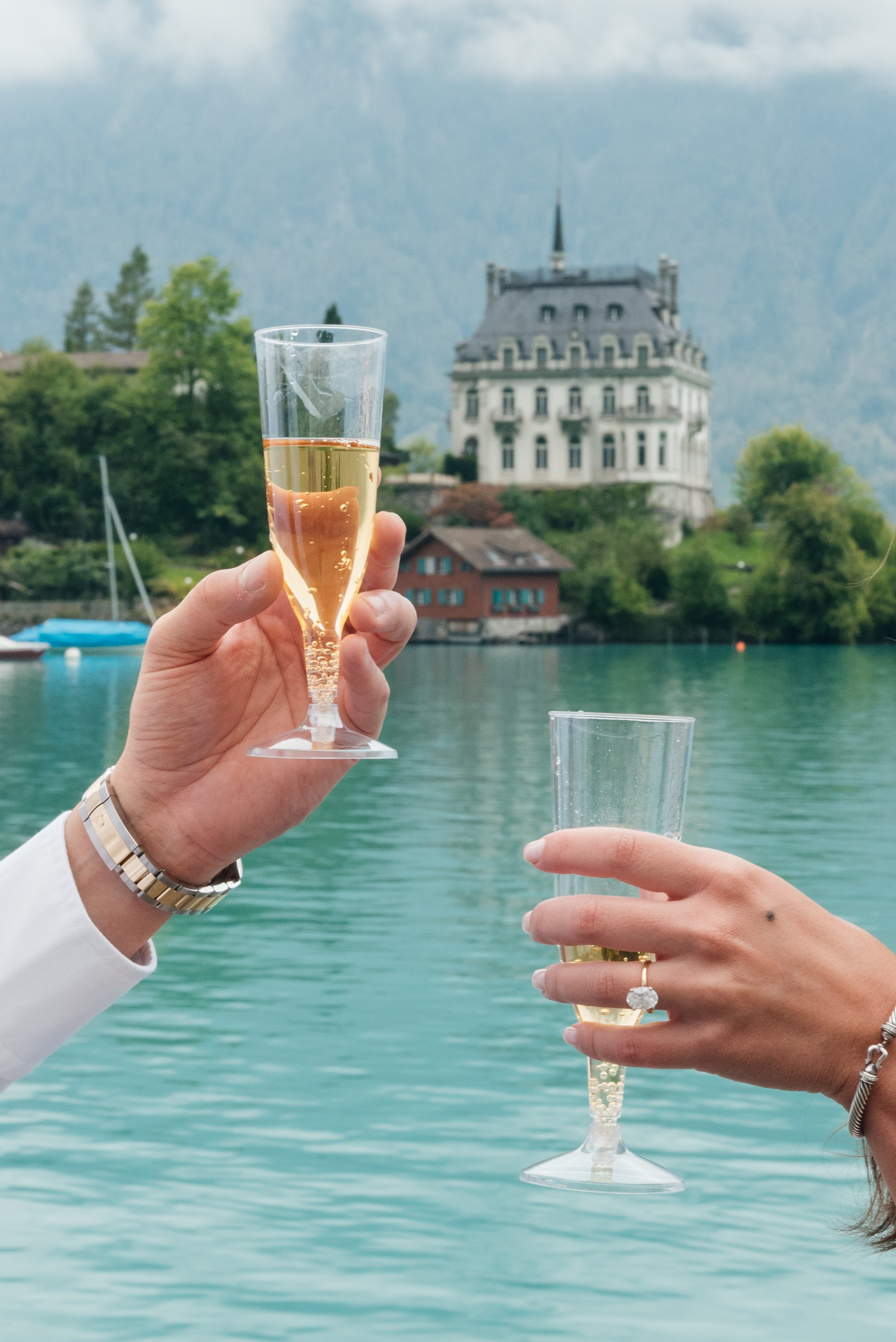 Brittany & Joseph (Iseltwald, Lauterbrunnen). Photographer in Interlaken area
