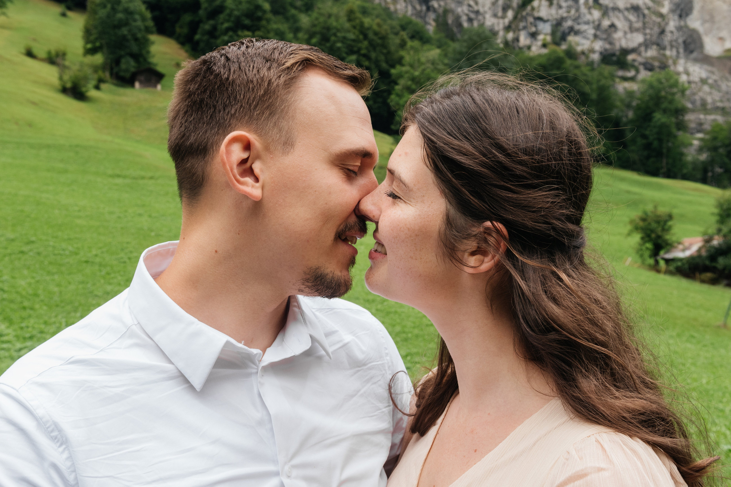 Alina & David (Luterbrunnen). Photographer in Interlaken area
