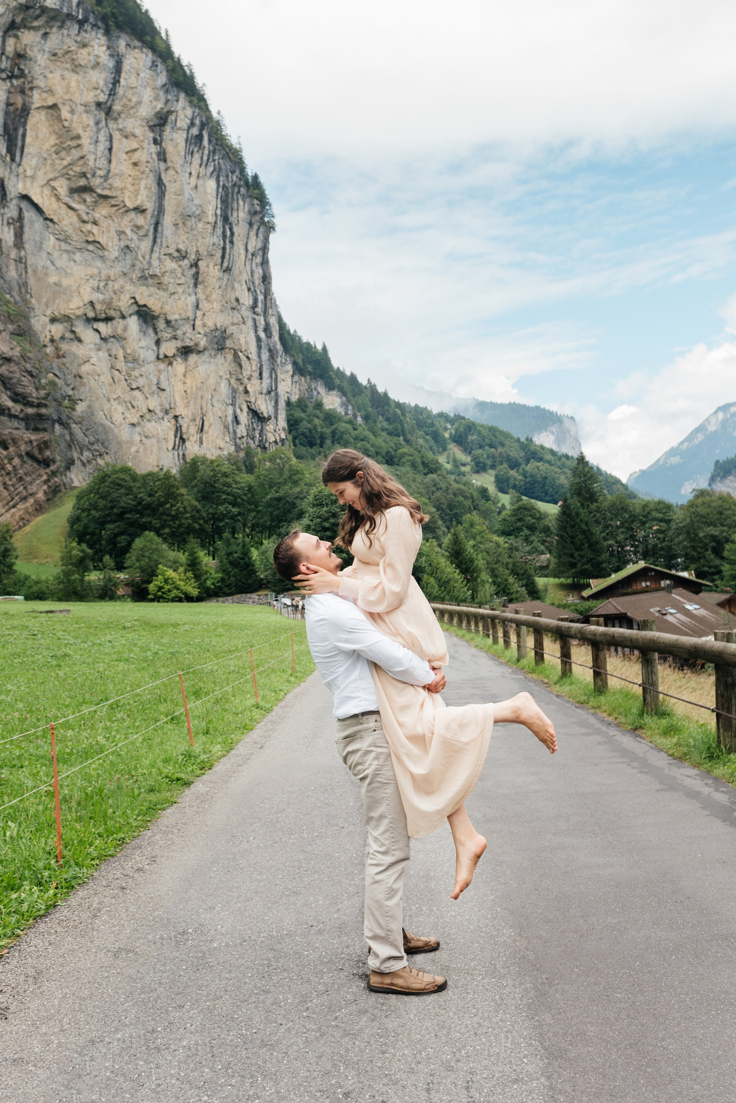 Alina & David (Luterbrunnen). Photographer in Interlaken area