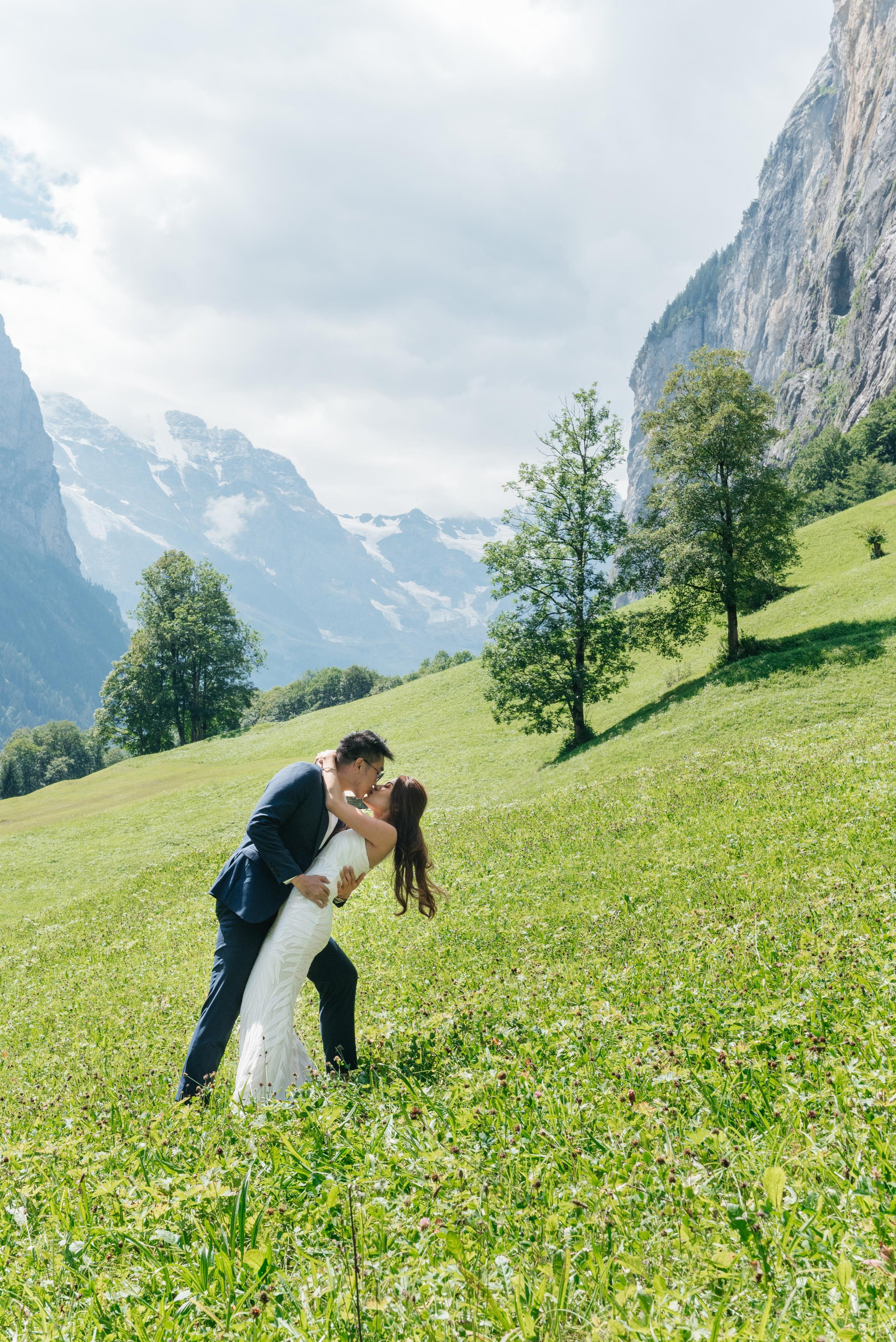 Sherlyn & Jason (Lauterbrunnen). Photographer in Interlaken area