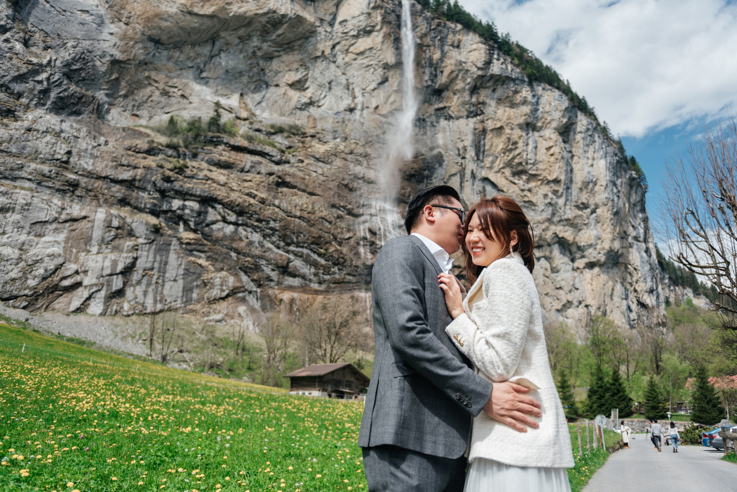 Hazel & Max (Lauterbrunnen, Wengen). Photographer in Interlaken area