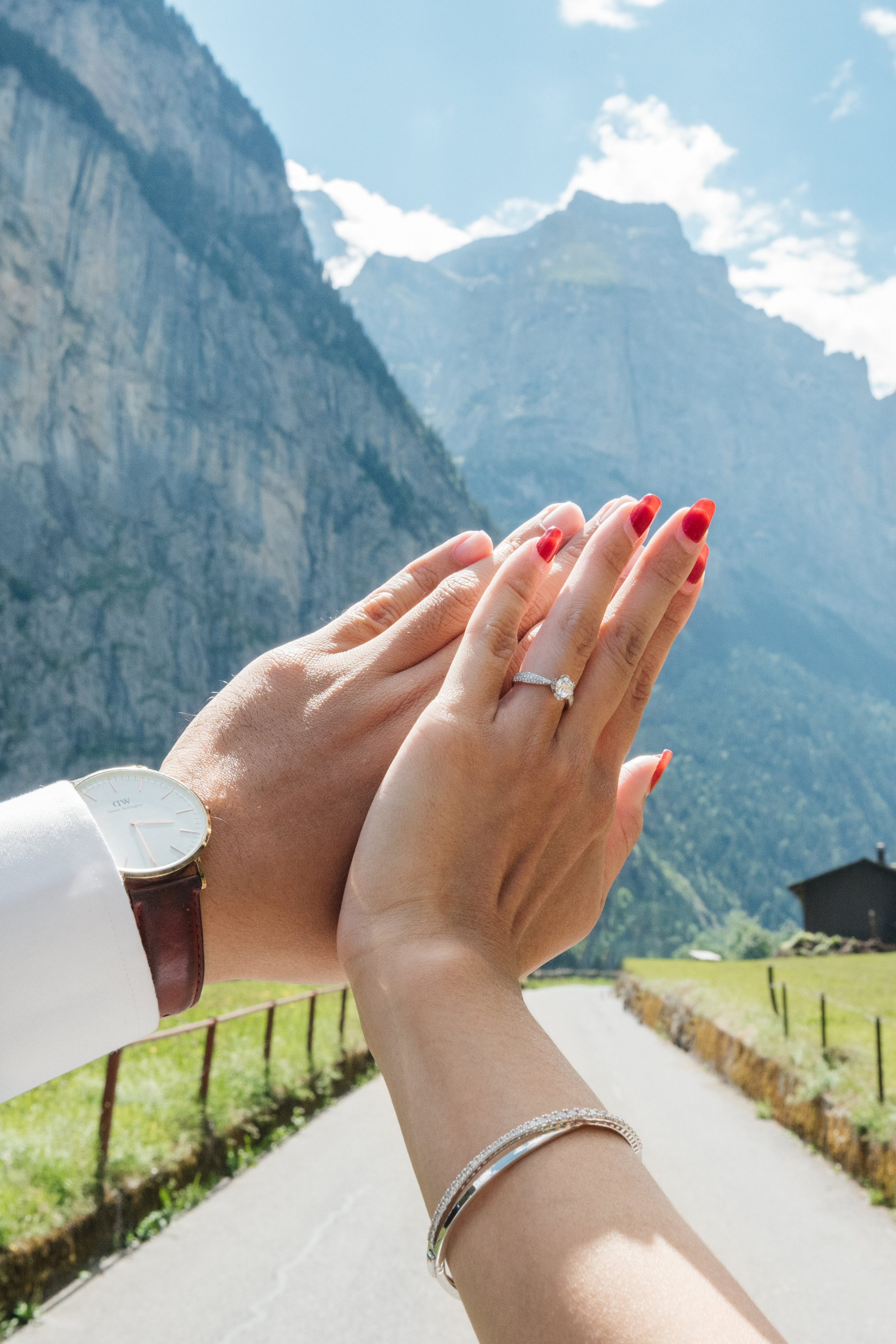 Sherlyn & Jason (Lauterbrunnen). Photographer in Interlaken area