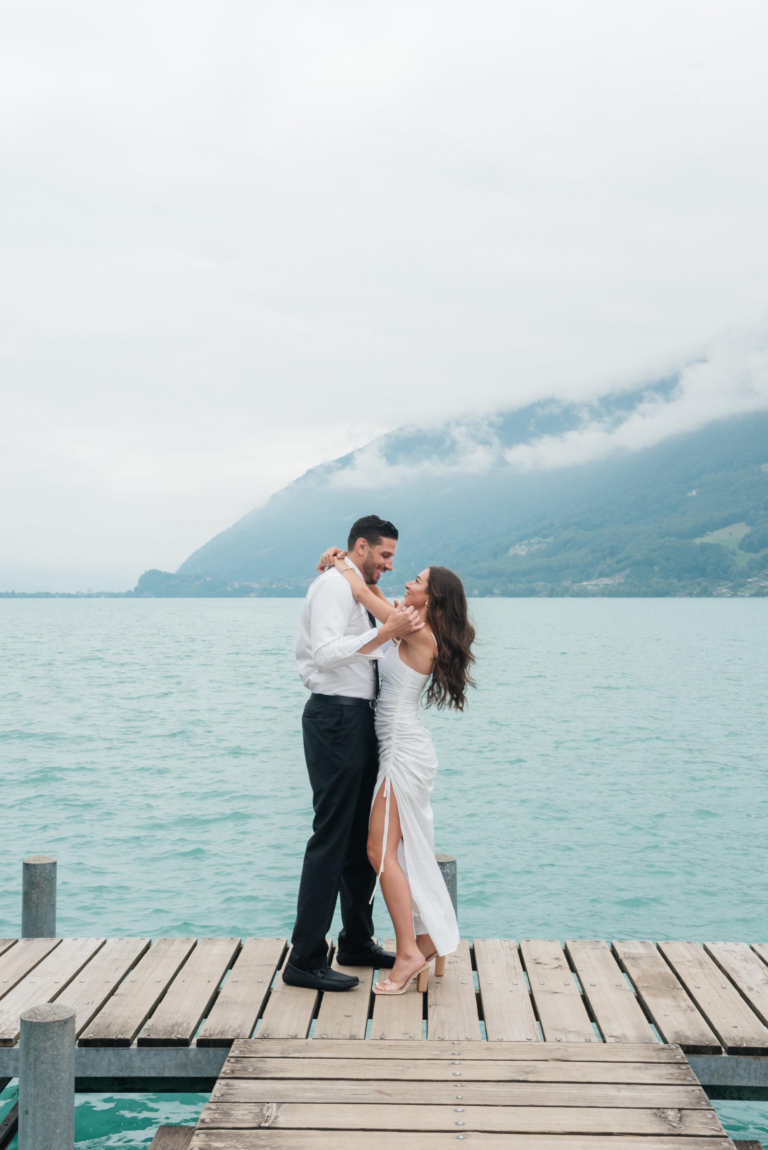 Brittany & Joseph (Iseltwald, Lauterbrunnen). Photographer in Interlaken area