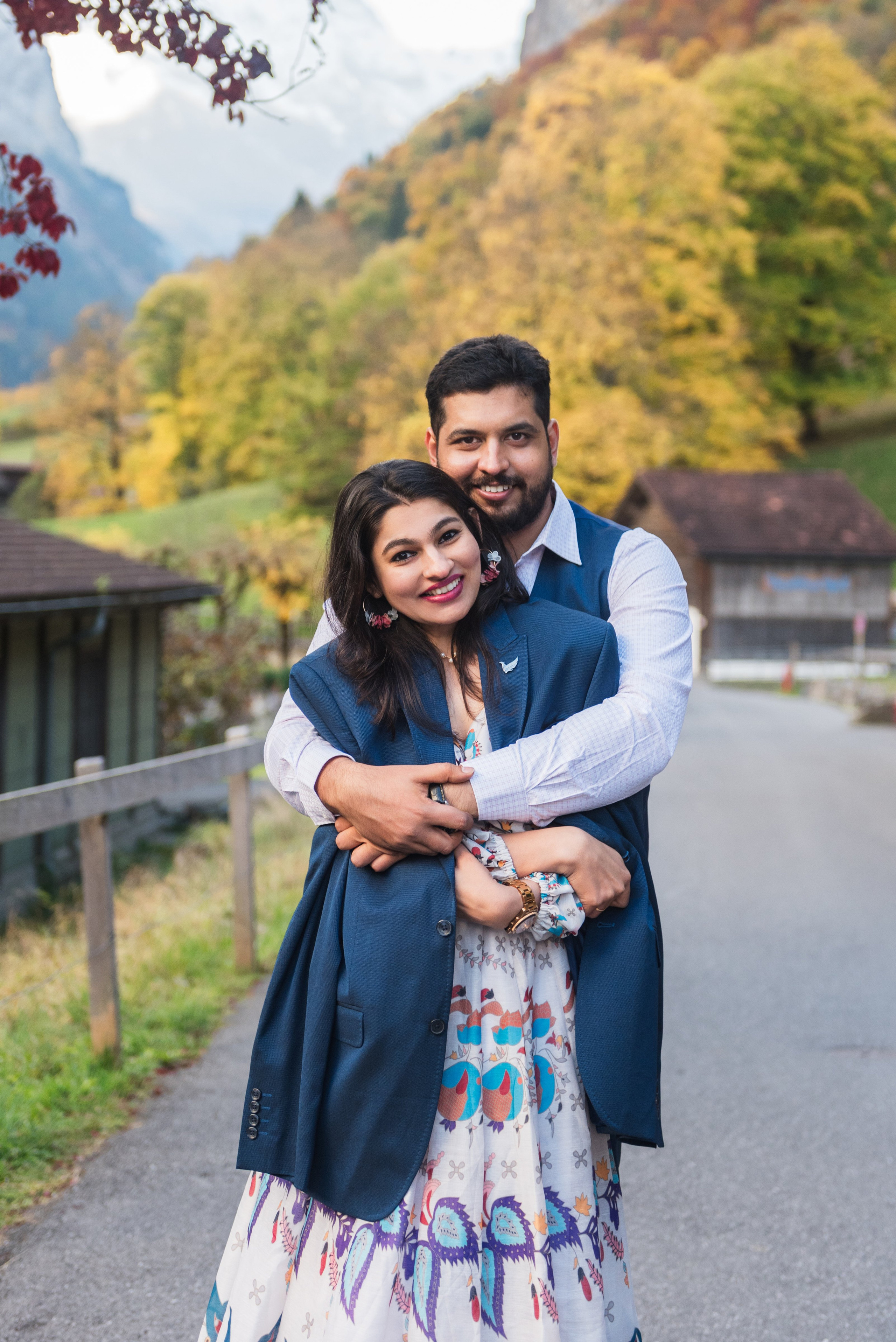 Heena & Aman (Lauterbrunnen, Wengen). Photographer in Interlaken area