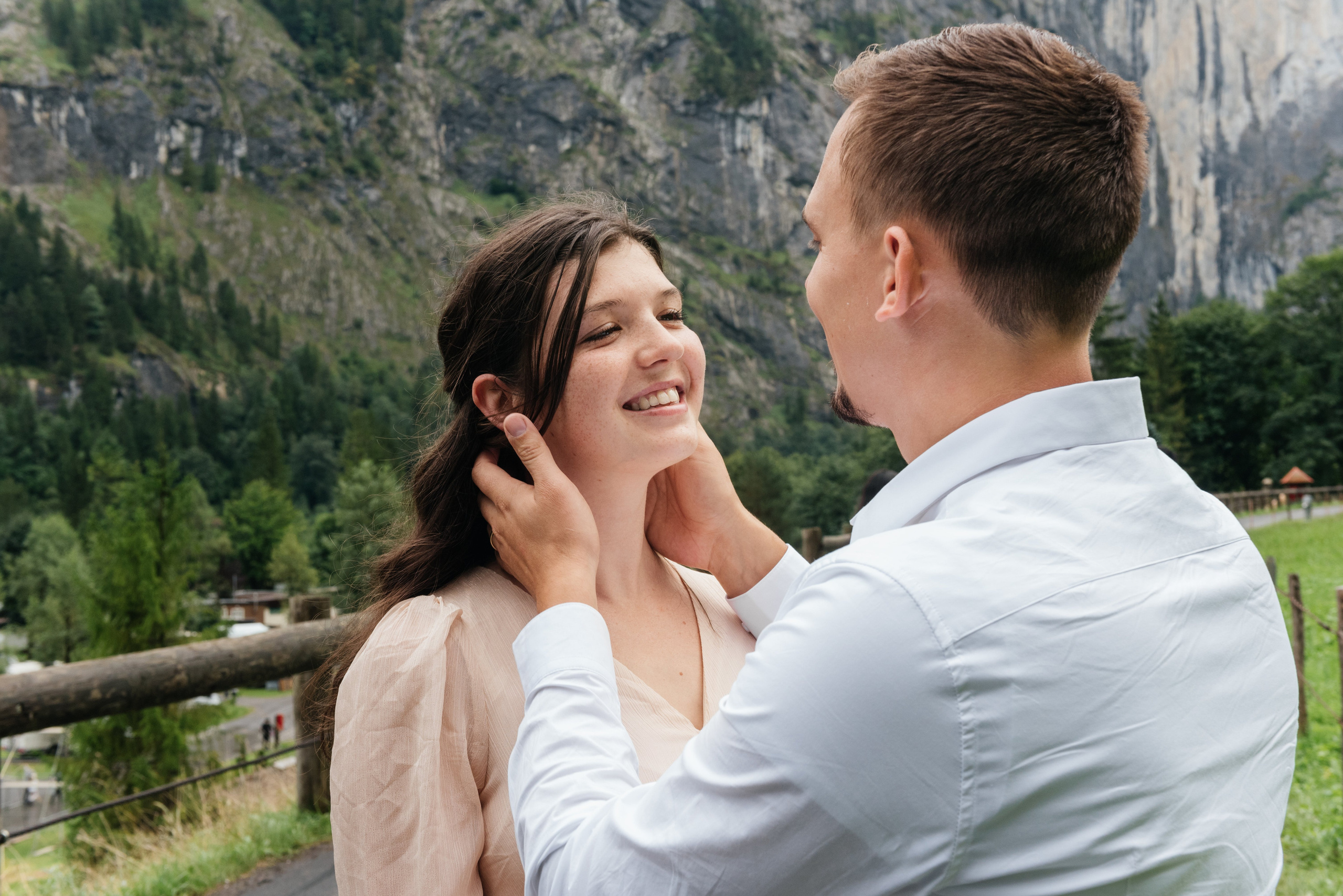 Alina & David (Luterbrunnen). Photographer in Interlaken area