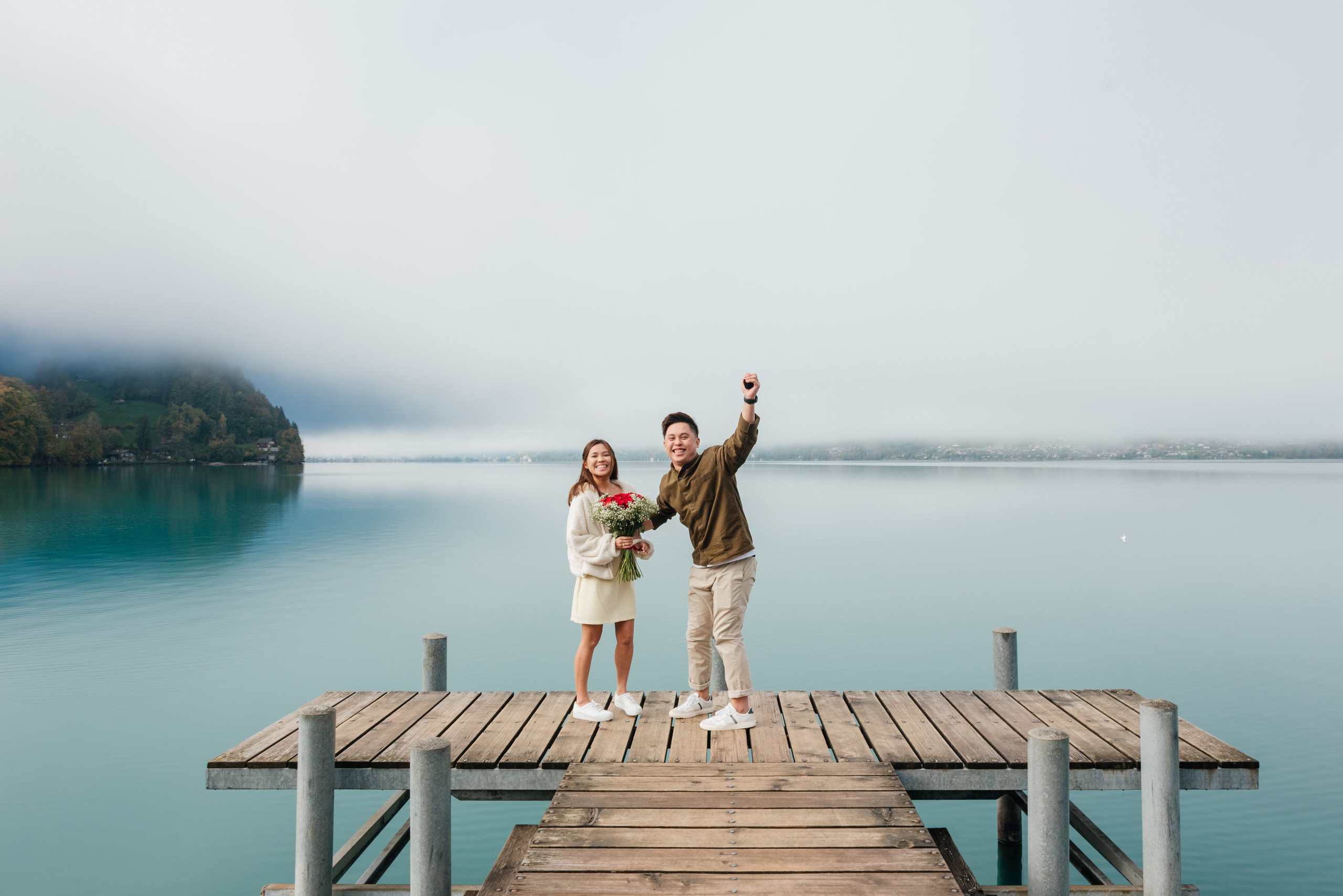 Kahyee & Vincent (Iseltwald, Kleine Scheidegg). Photographer in Interlaken area