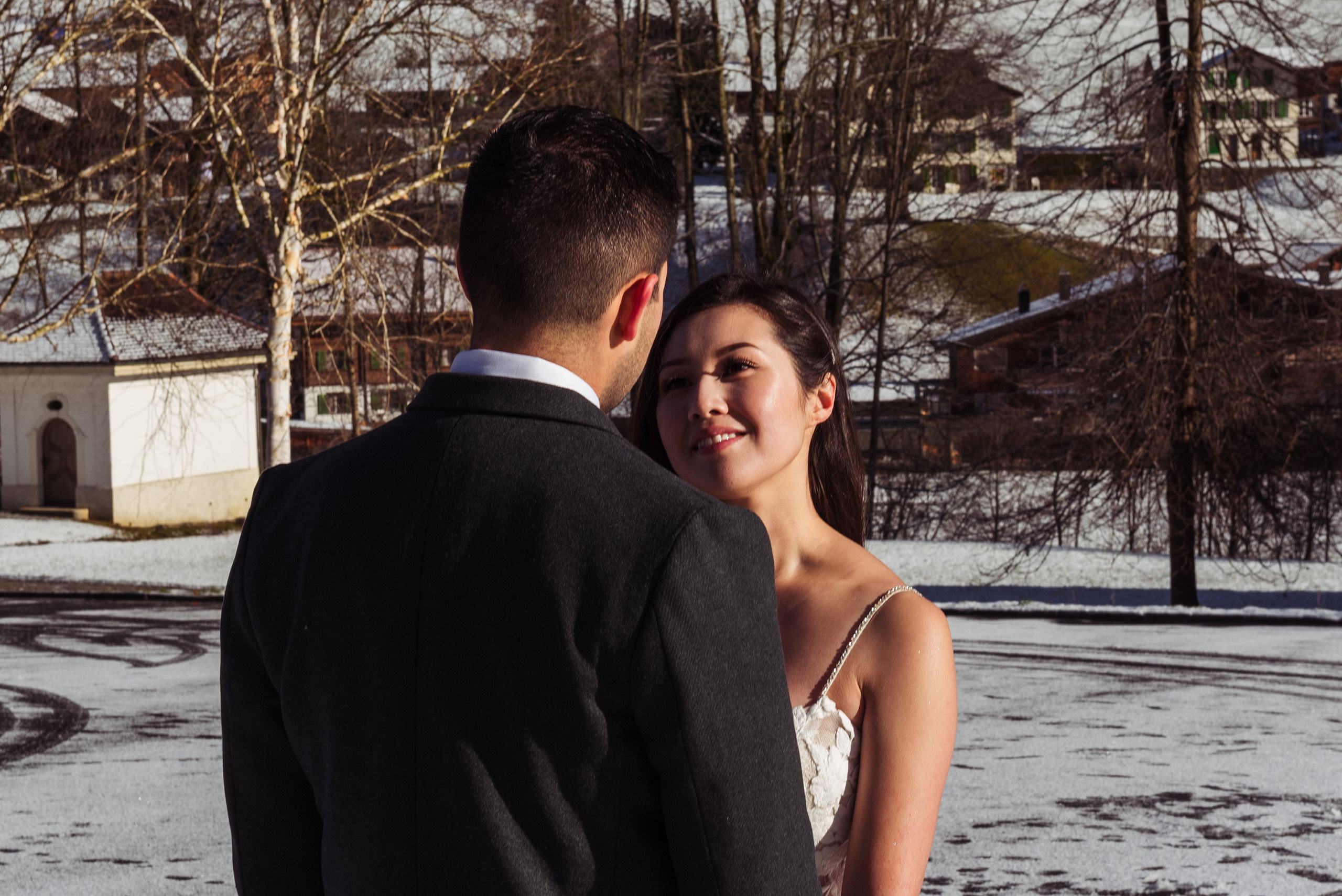 Lynda & Troy (Lauterbrunnen, Wengen). Photographer in Interlaken area