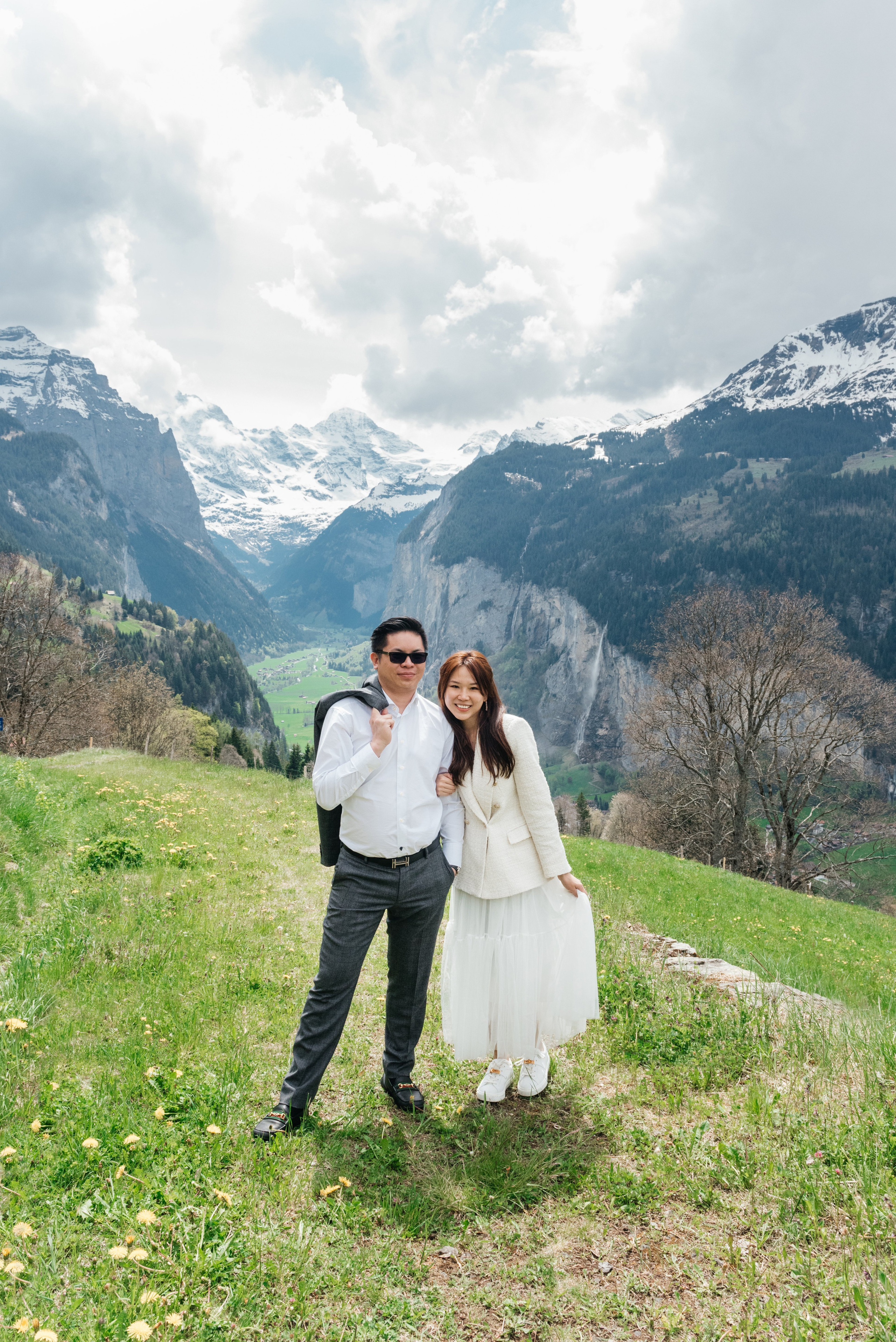 Hazel & Max (Lauterbrunnen, Wengen). Photographer in Interlaken area