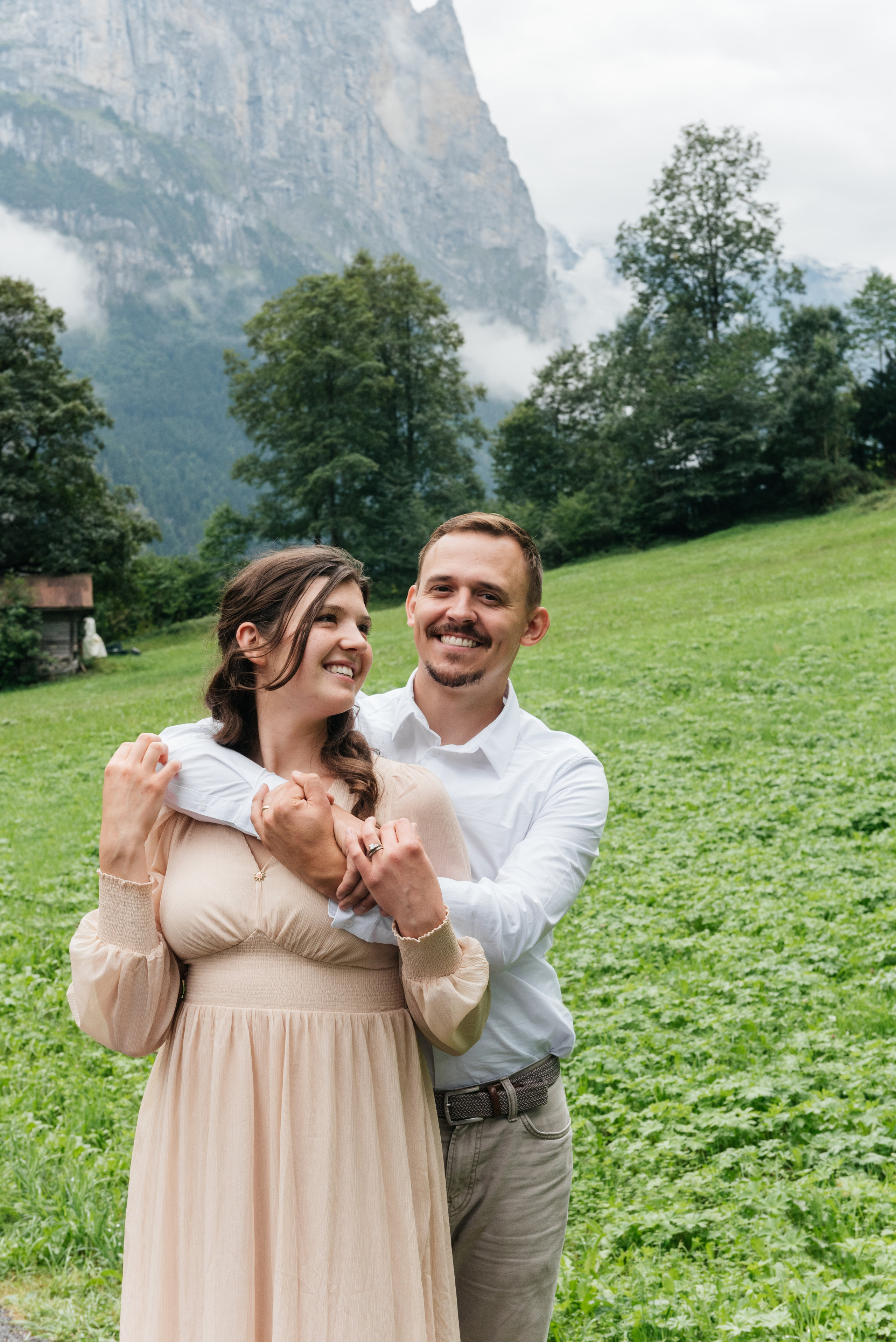 Alina & David (Luterbrunnen). Photographer in Interlaken area