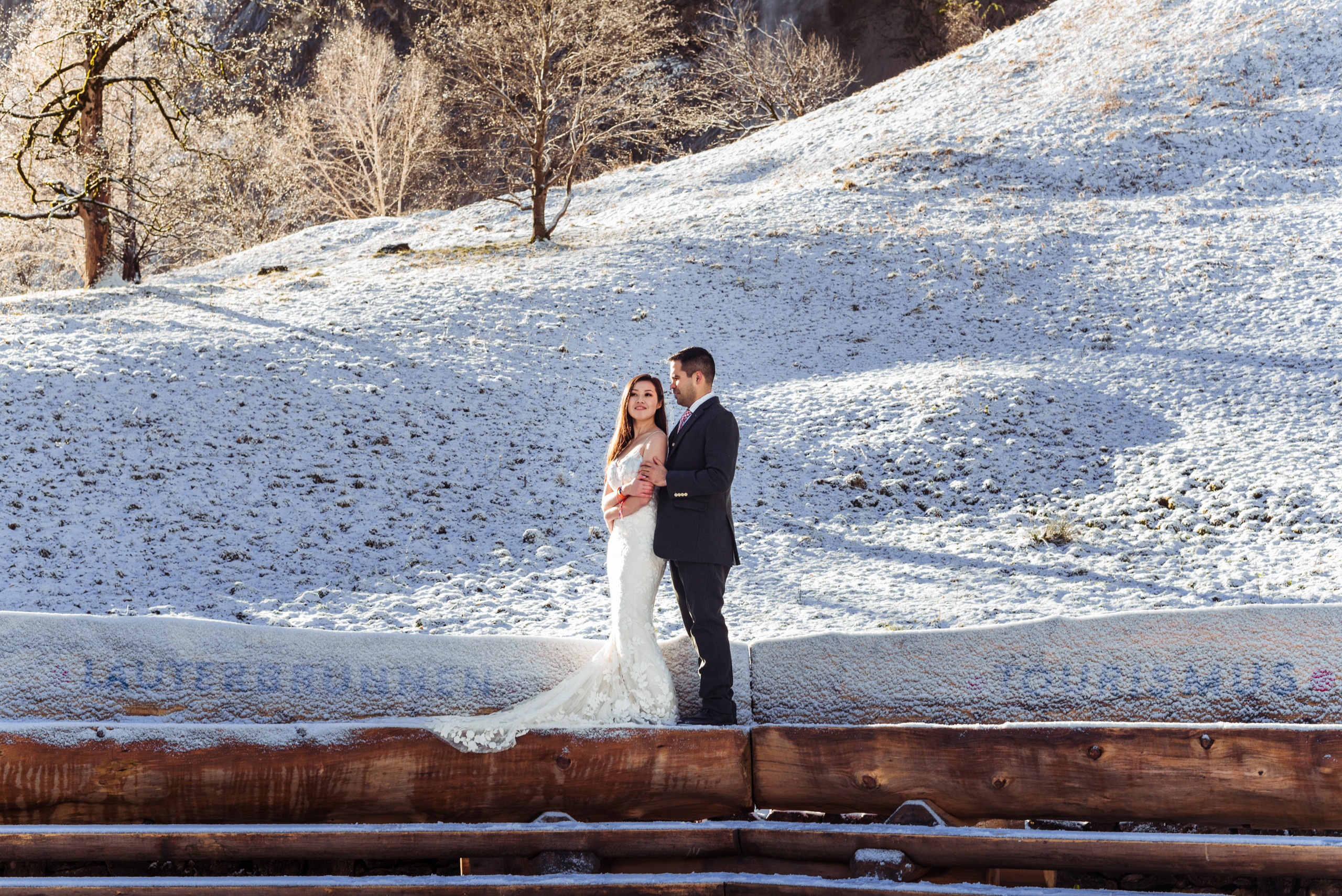 Lynda & Troy (Lauterbrunnen, Wengen). Photographer in Interlaken area