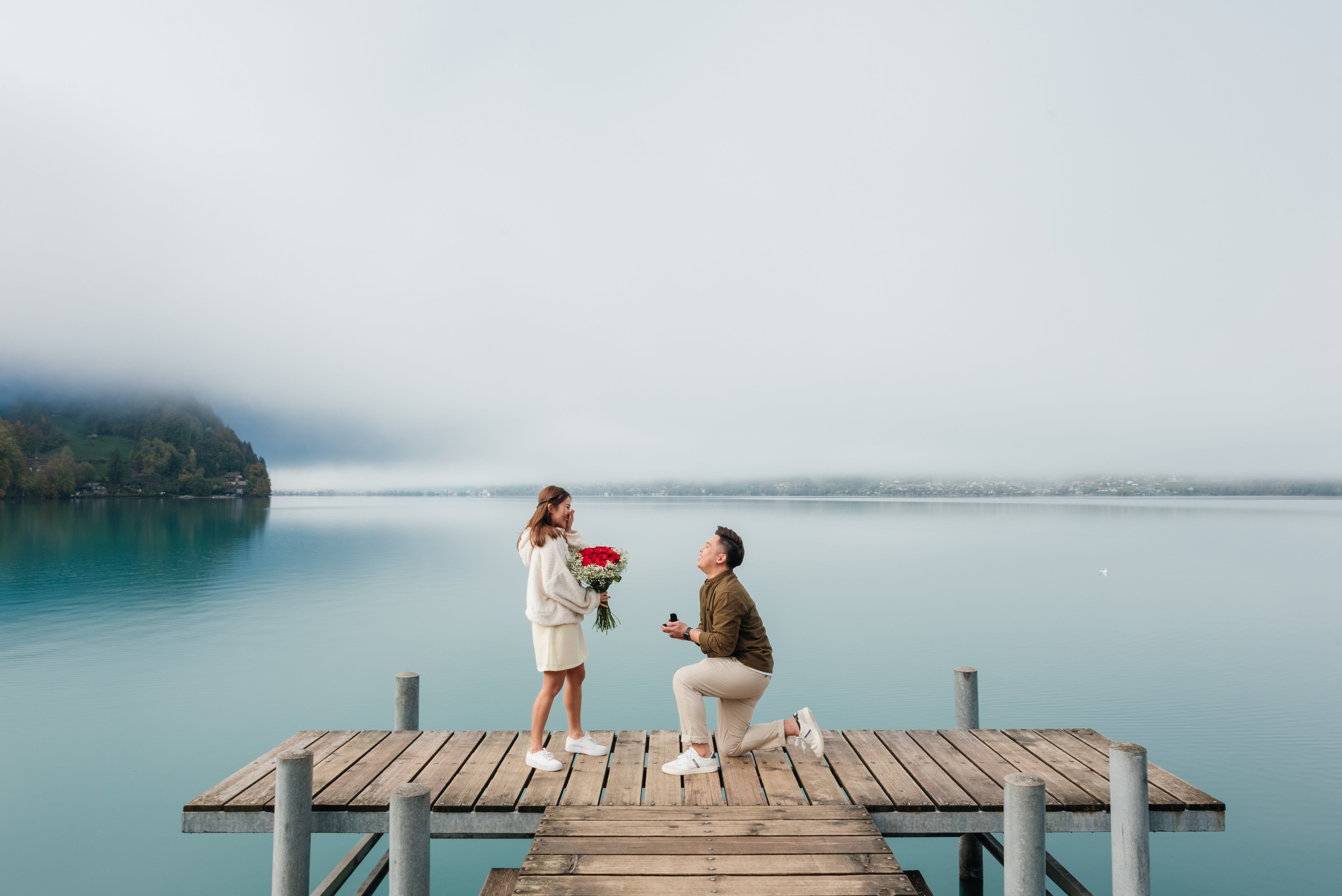 Kahyee & Vincent (Iseltwald, Kleine Scheidegg). Photographer in Interlaken area