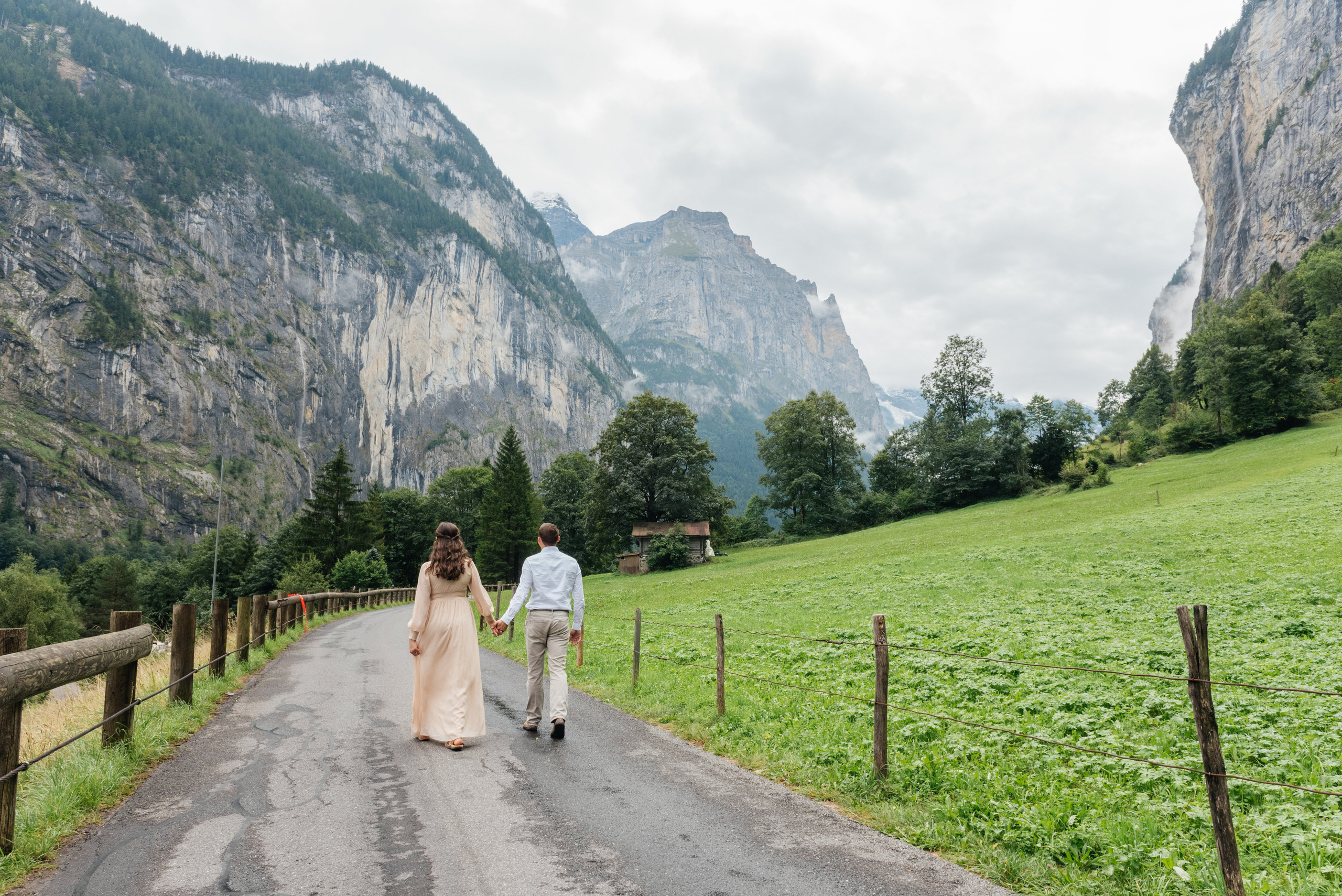 Alina & David (Luterbrunnen). Photographer in Interlaken area