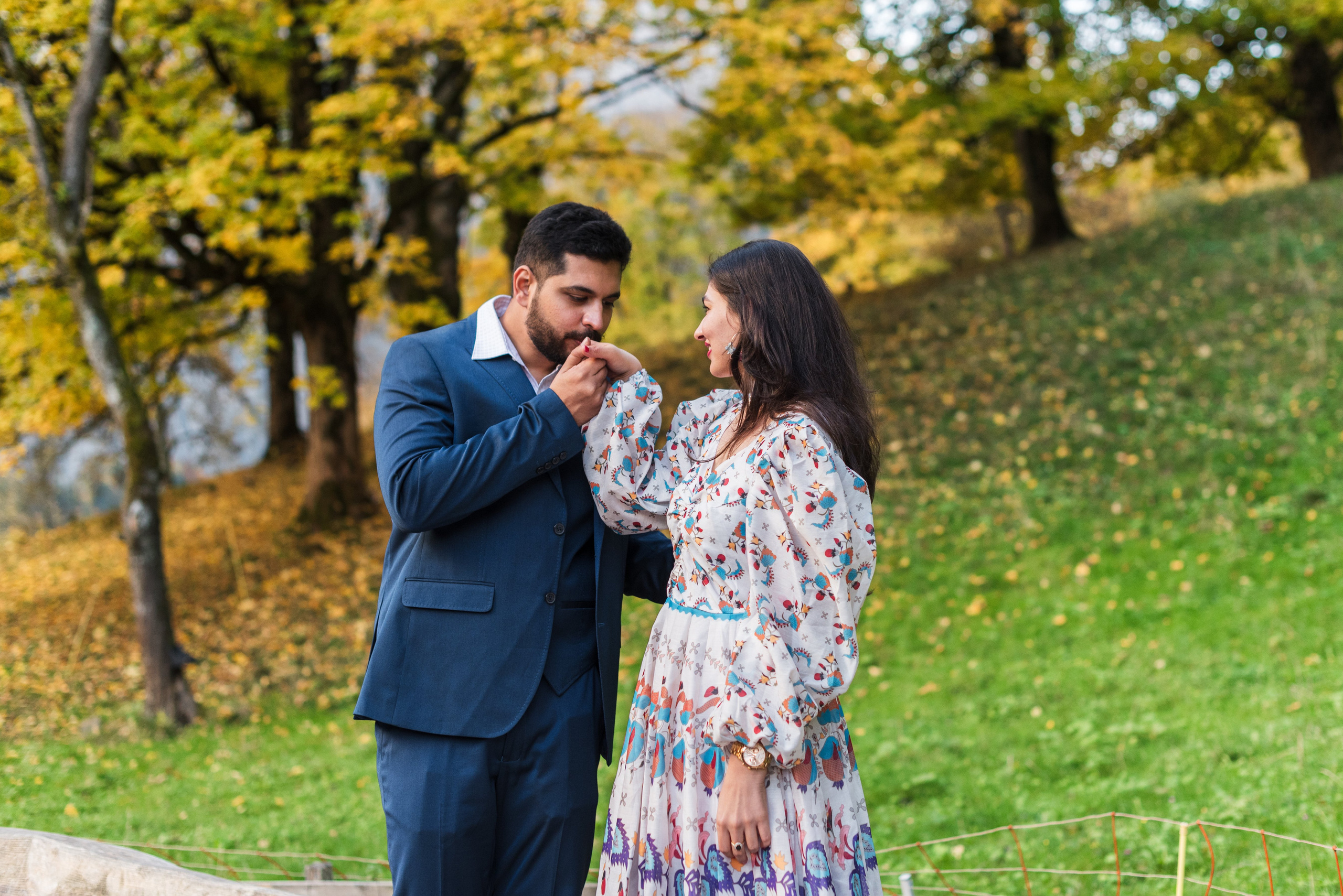 Heena & Aman (Lauterbrunnen, Wengen). Photographer in Interlaken area
