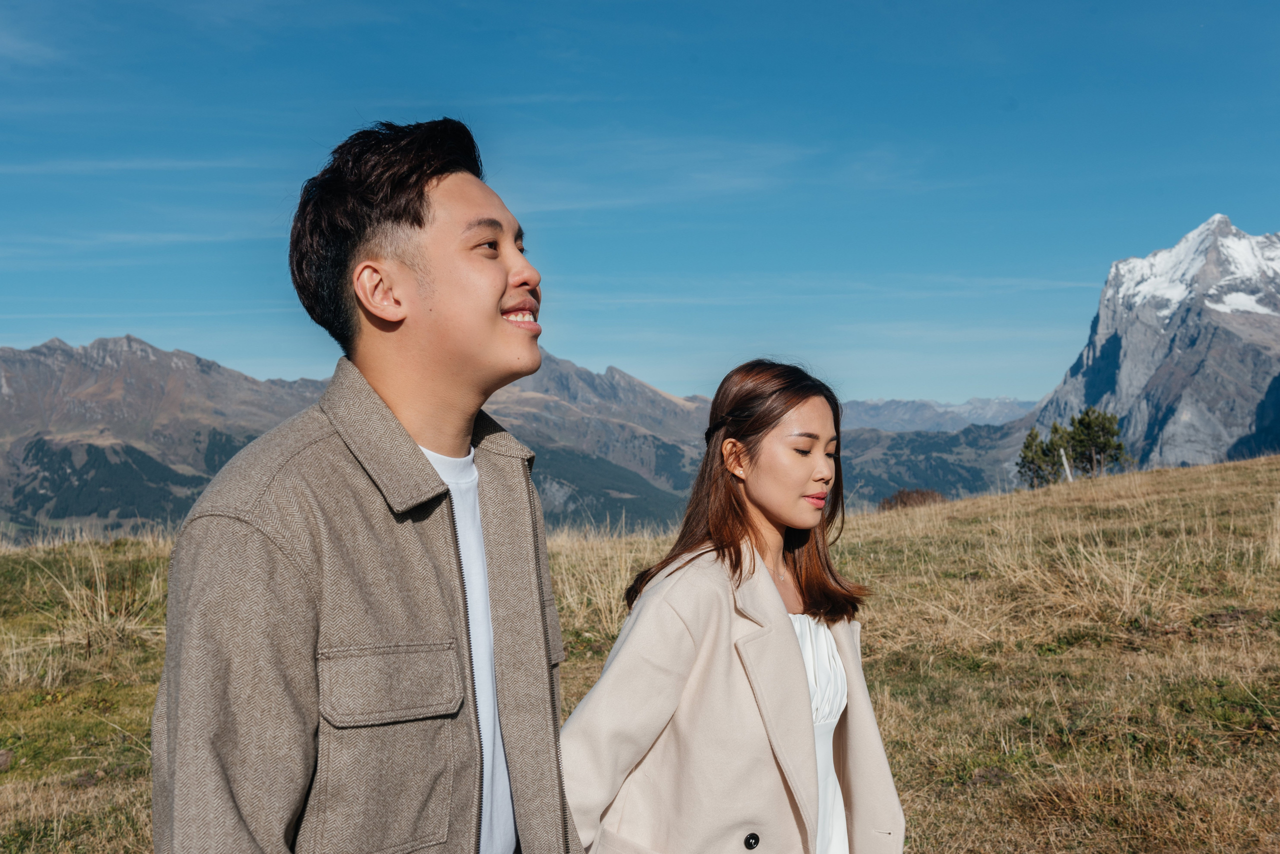 Kahyee & Vincent (Iseltwald, Kleine Scheidegg). Photographer in Interlaken area
