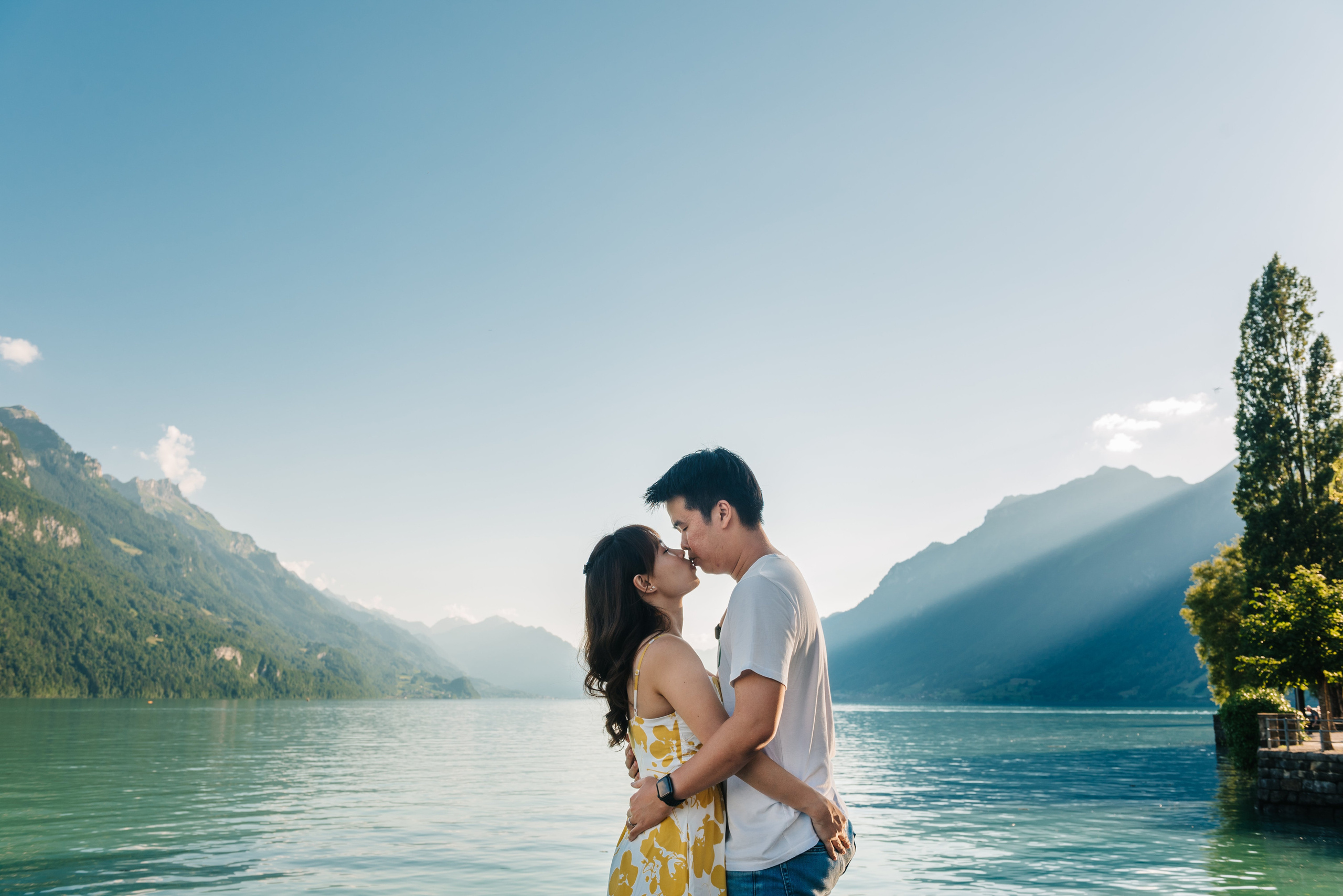 Yvonne & Andrew (Schynige Platte, Brienz). Photographer in Interlaken area