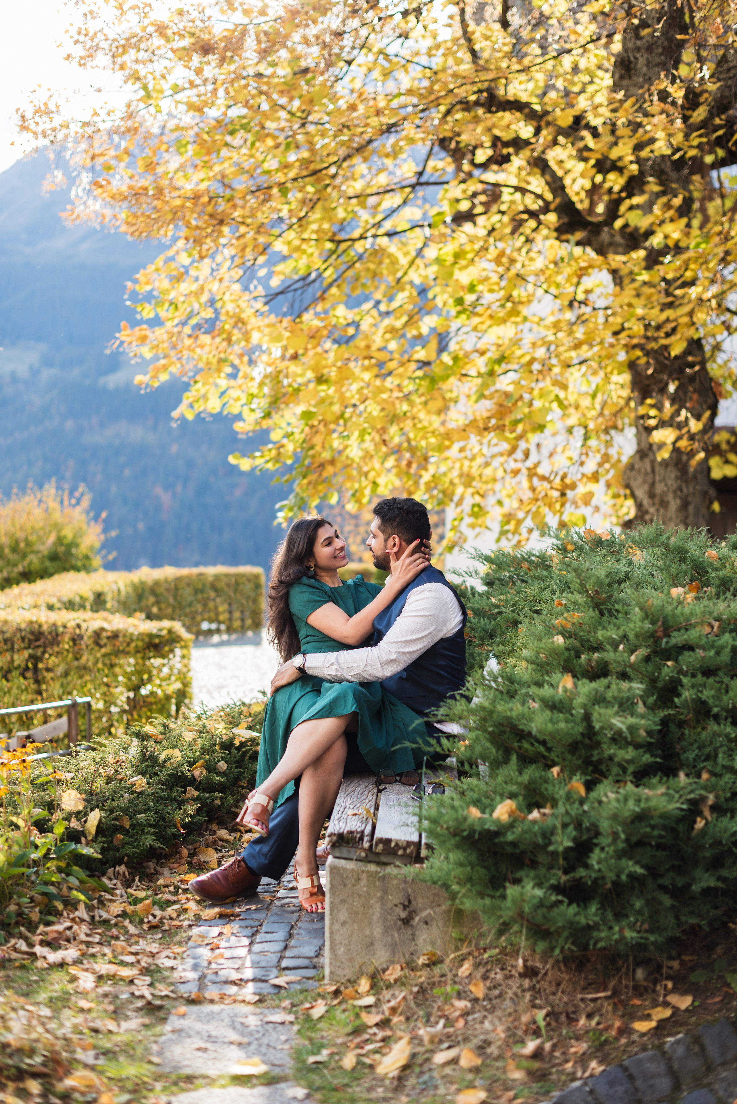 Heena & Aman (Lauterbrunnen, Wengen). Photographer in Interlaken area