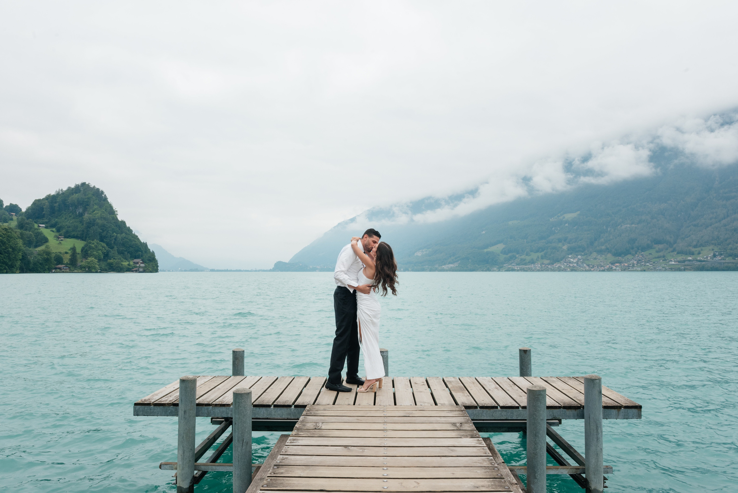 Brittany & Joseph (Iseltwald, Lauterbrunnen). Photographer in Interlaken area