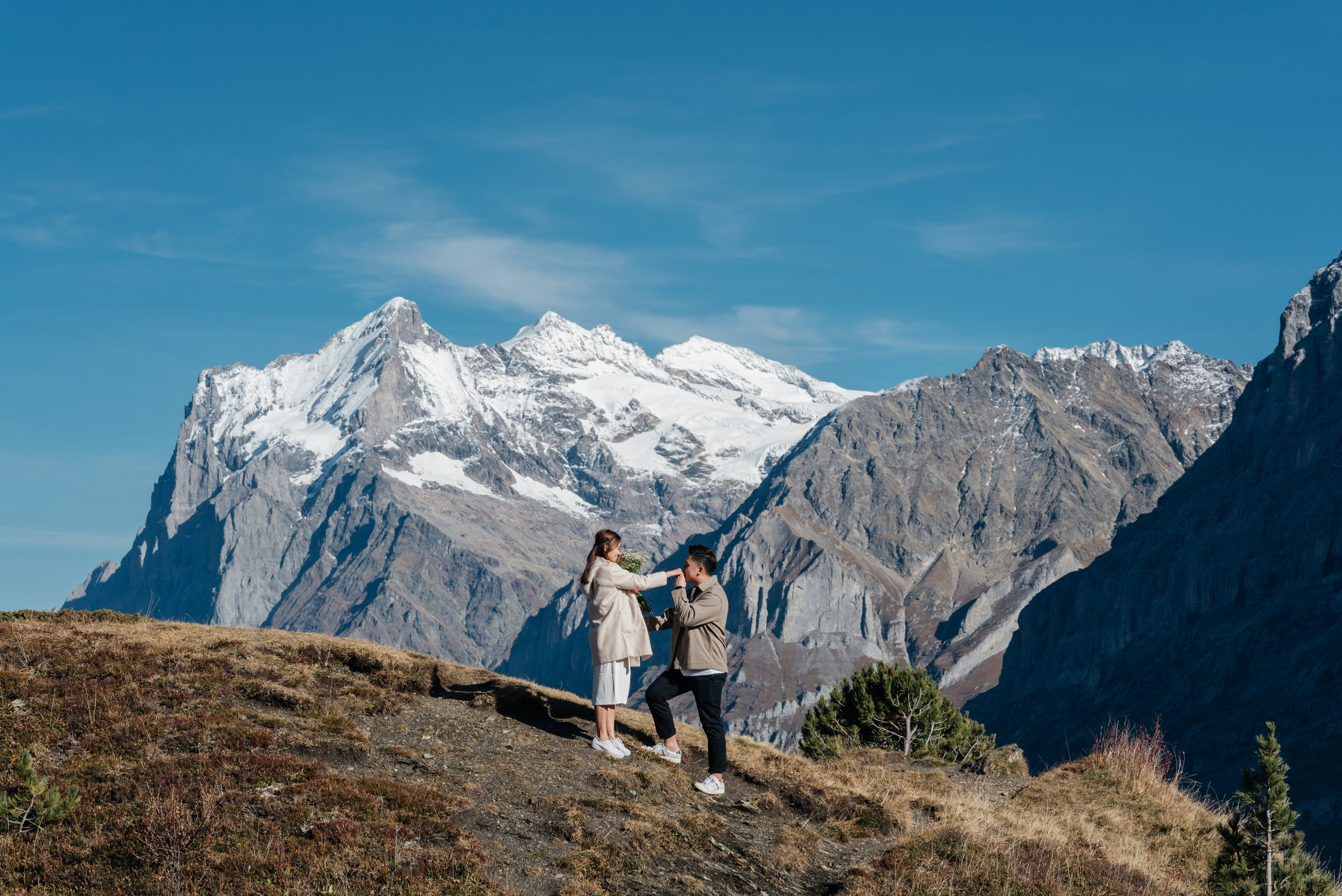 Kahyee & Vincent (Iseltwald, Kleine Scheidegg). Photographer in Interlaken area