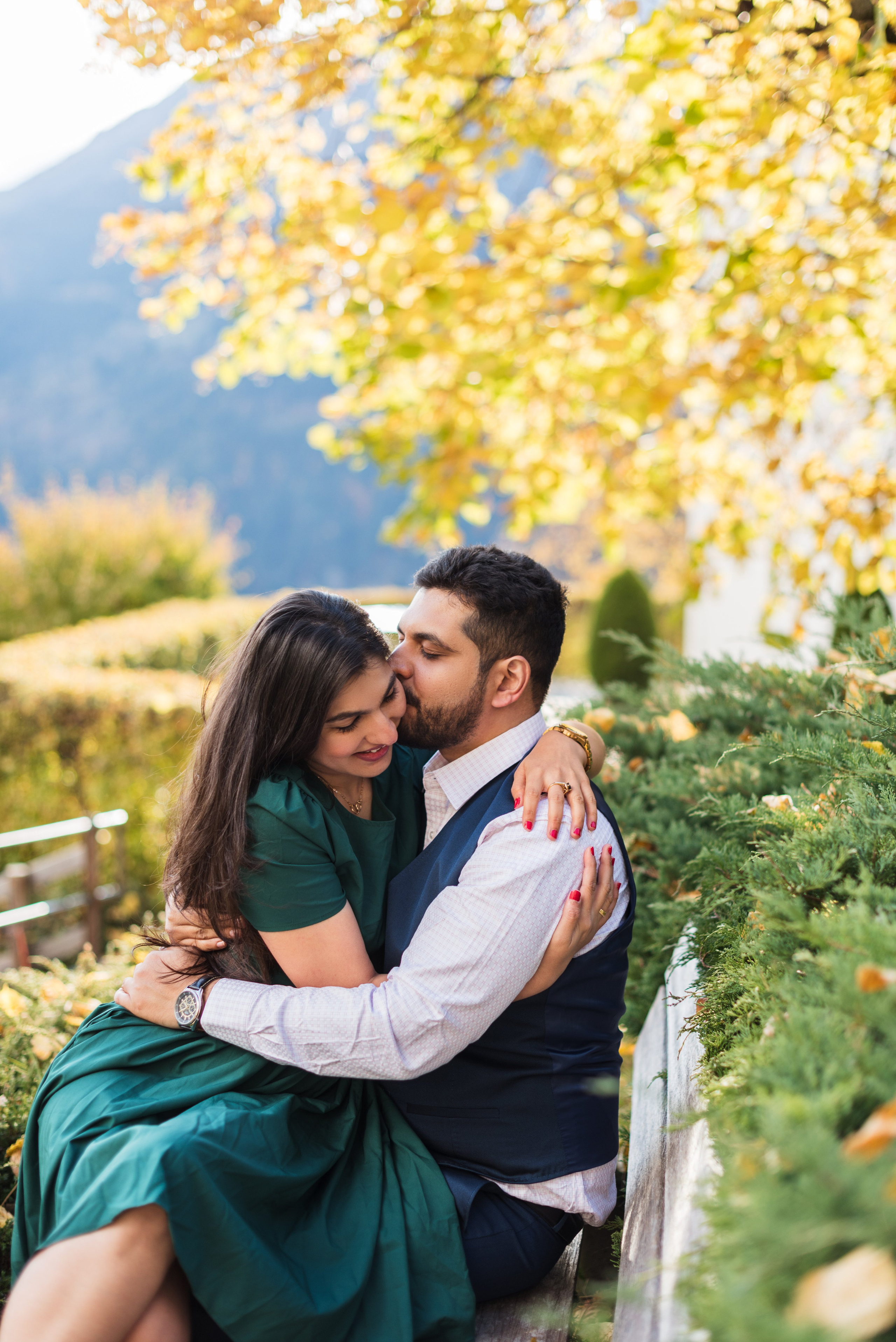 Heena & Aman (Lauterbrunnen, Wengen). Photographer in Interlaken area