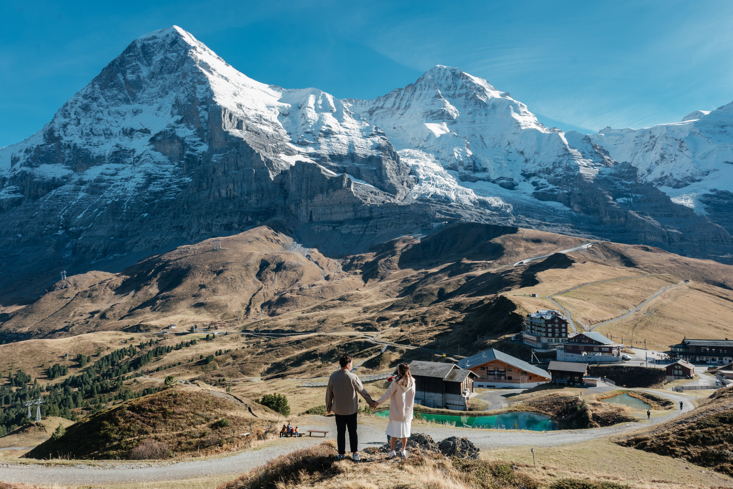 Kahyee & Vincent (Iseltwald, Kleine Scheidegg). Photographer in Interlaken area