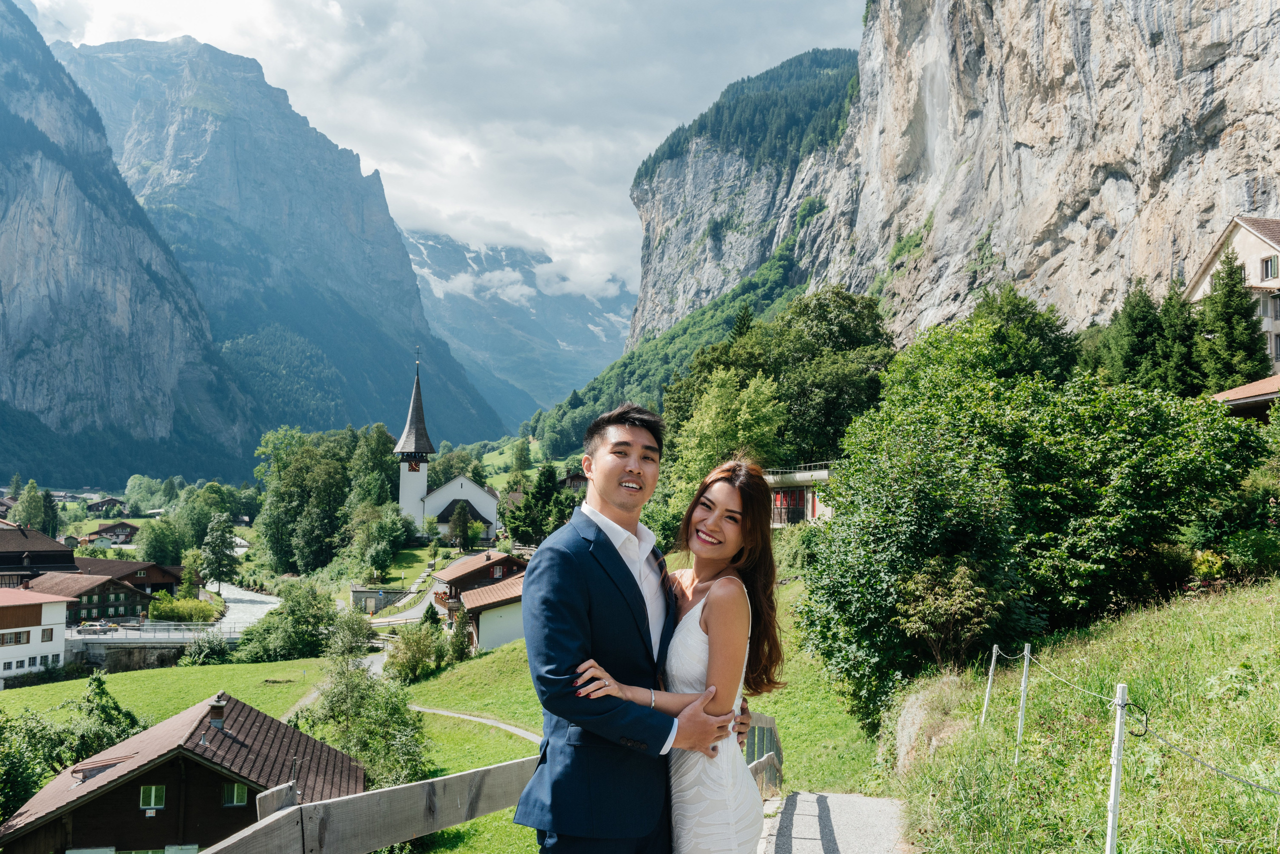 Sherlyn & Jason (Lauterbrunnen). Photographer in Interlaken area