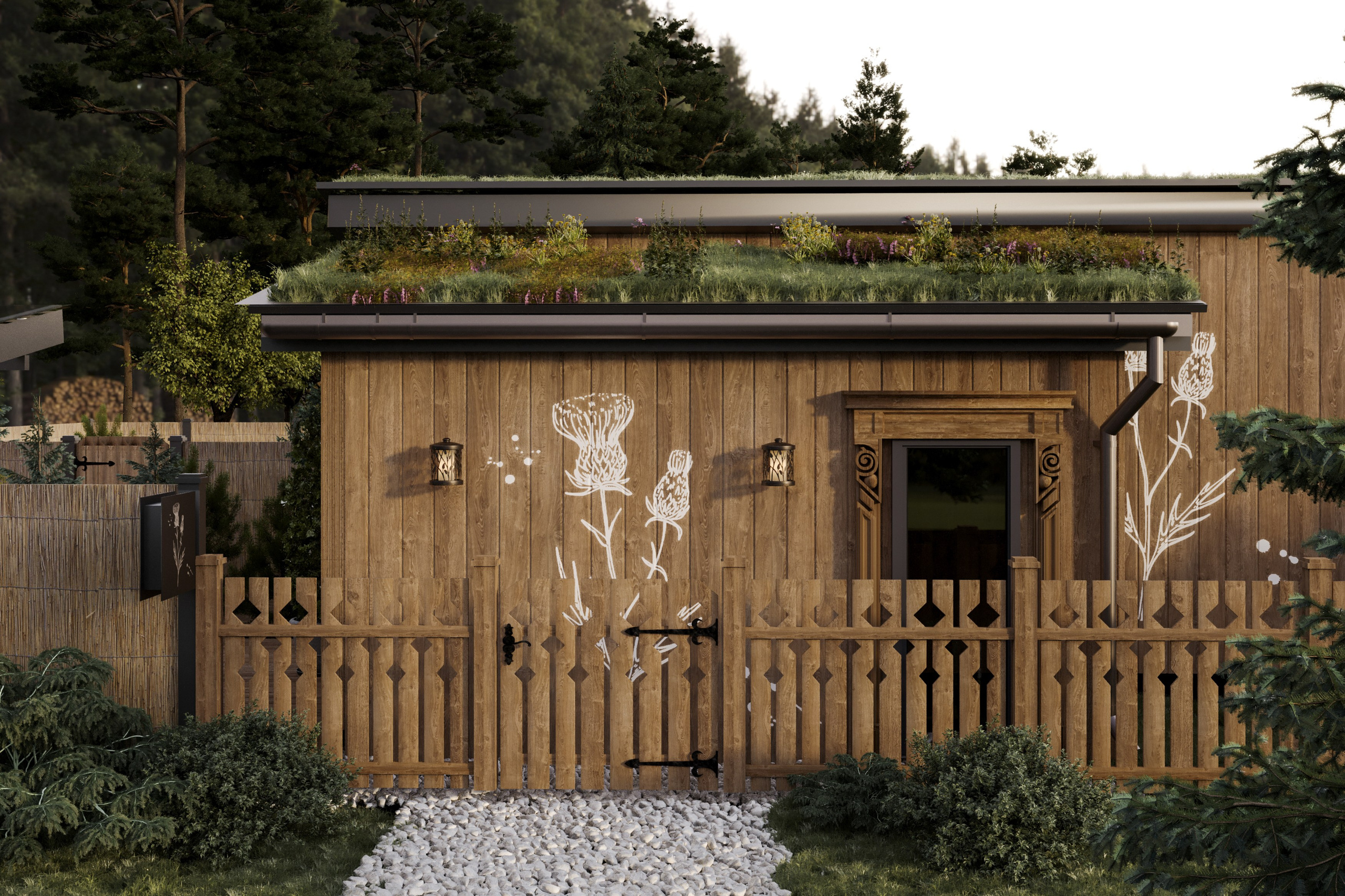 Дом в Миассе ландшафт. Анна Терентьева — Дизайнер интерьера в Сочи