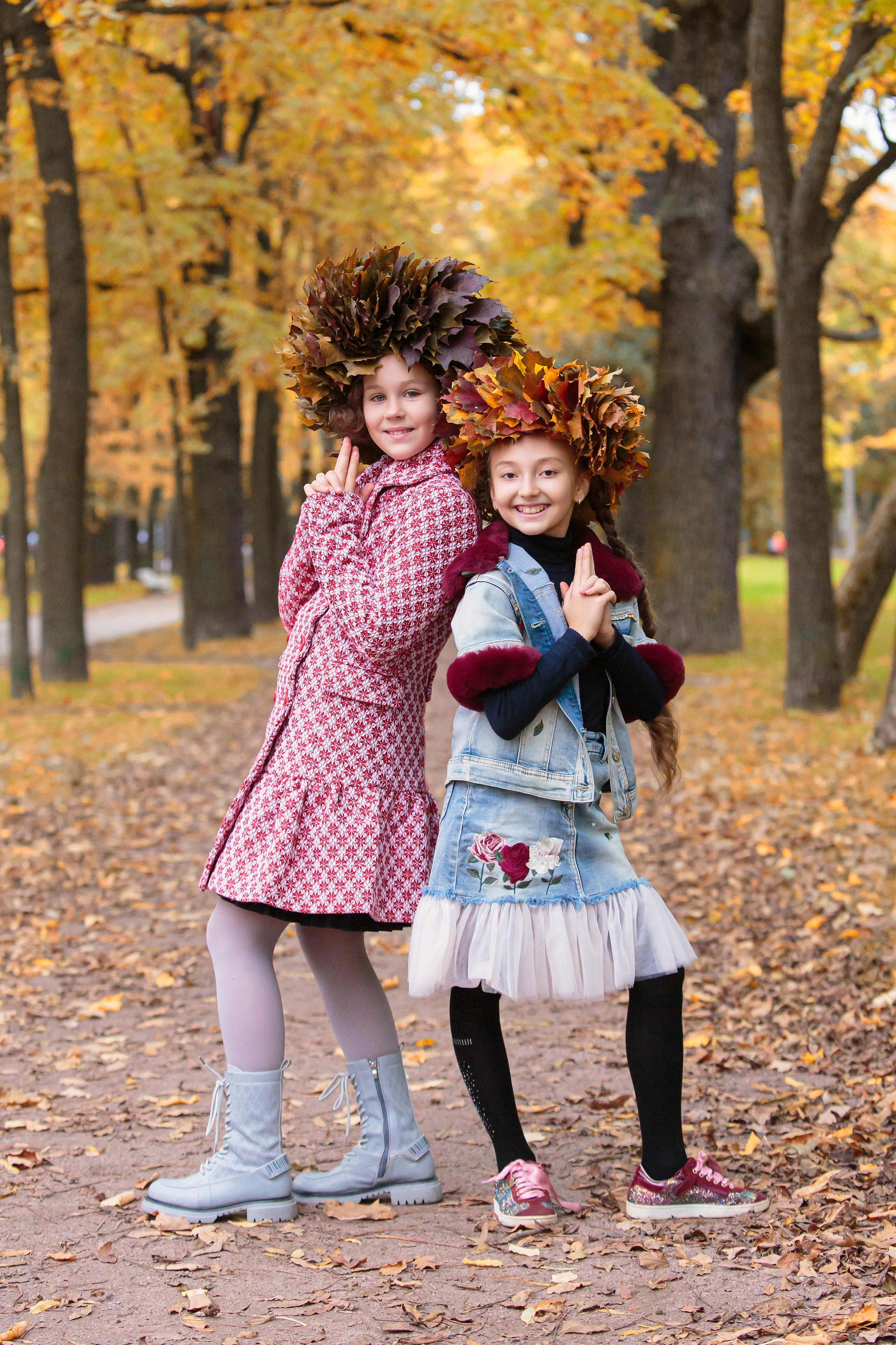 Осень. Начальная школа. Свадебный, семейный, детский фотограф в Санкт-Петербурге