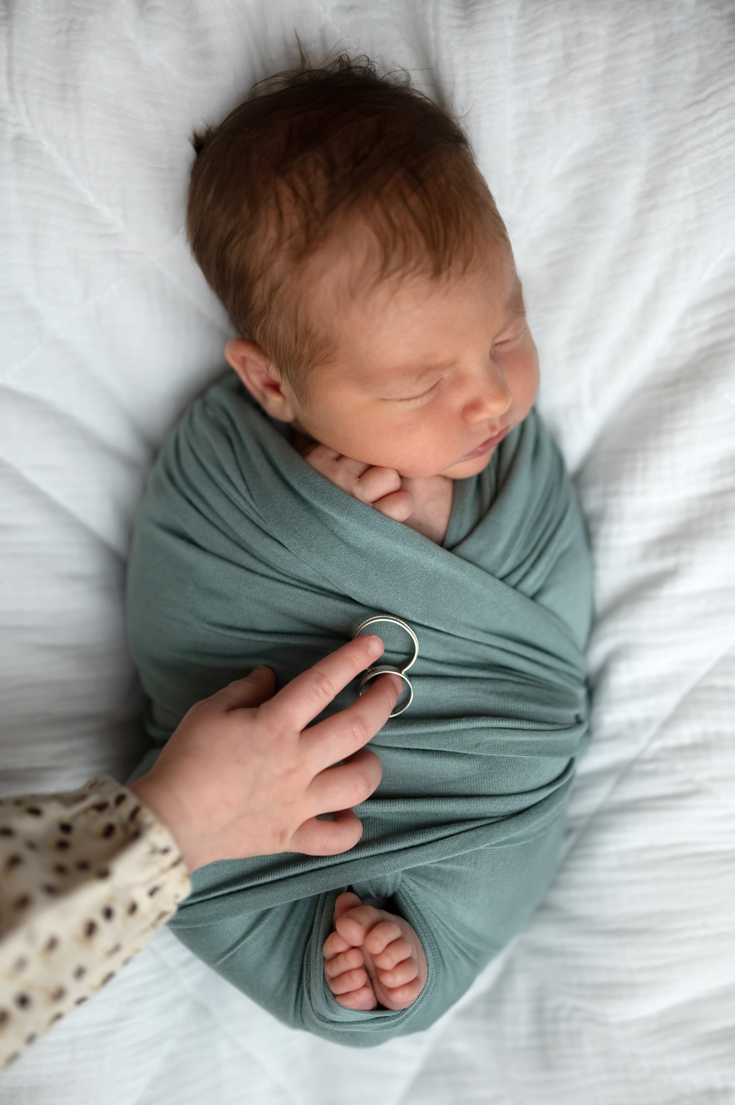 Классический ньюборн. Фотограф новорождённых Ольга Ушакова Москва