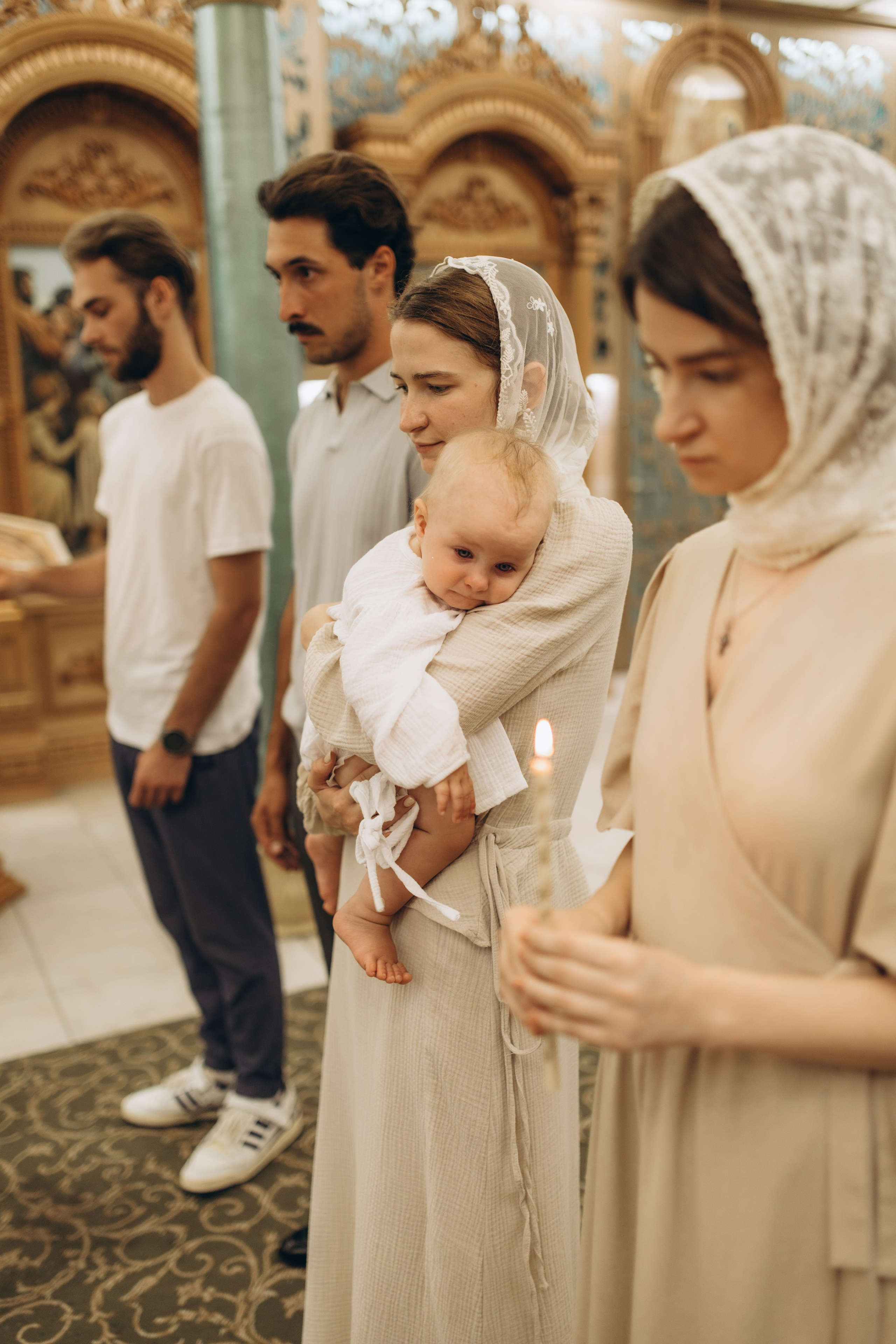 Крещение Марии и Валерии. Семейный фотограф в Краснодаре Виктория Кокоулина