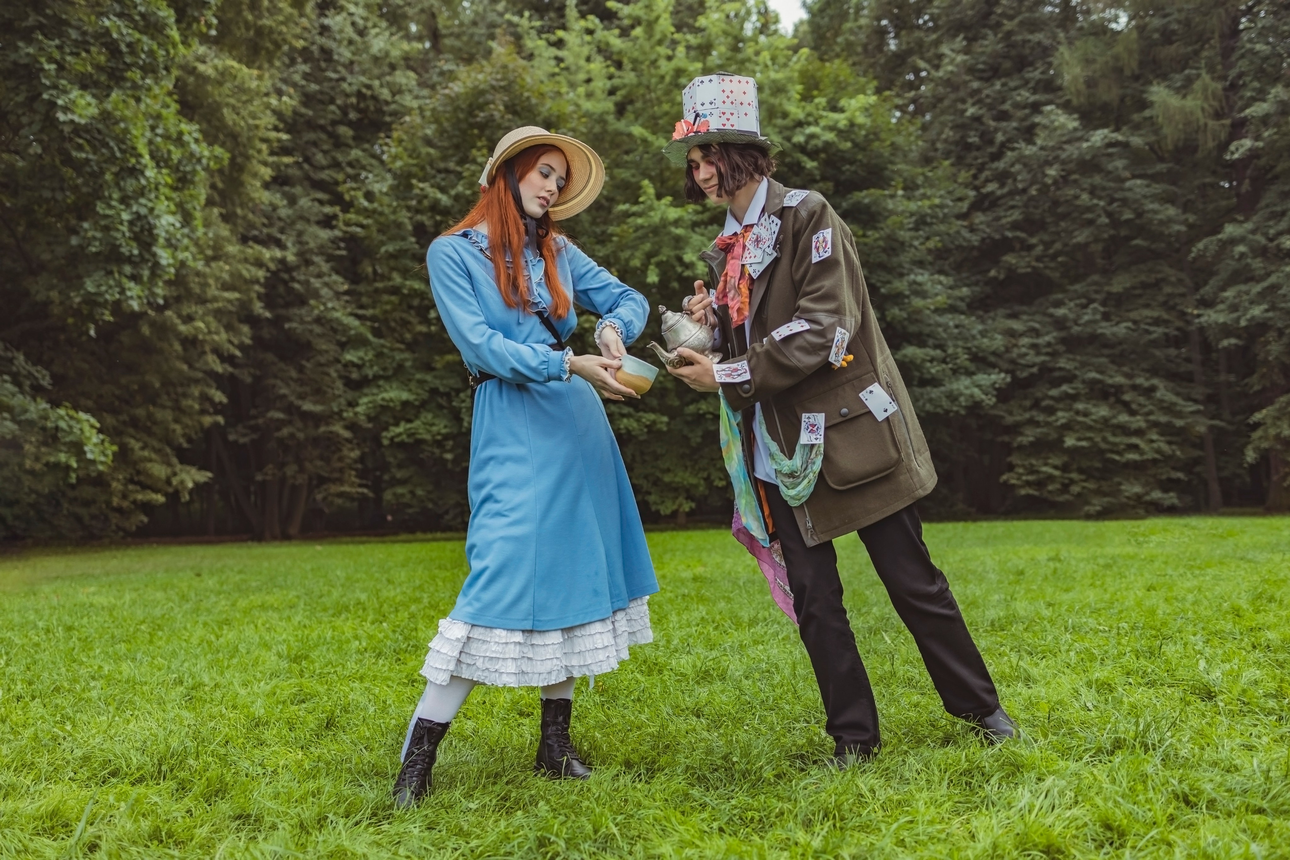 Безумное чаепитие в Царицыно. Репортажный, семейный и студийный фотограф в Москве Демин Алексей