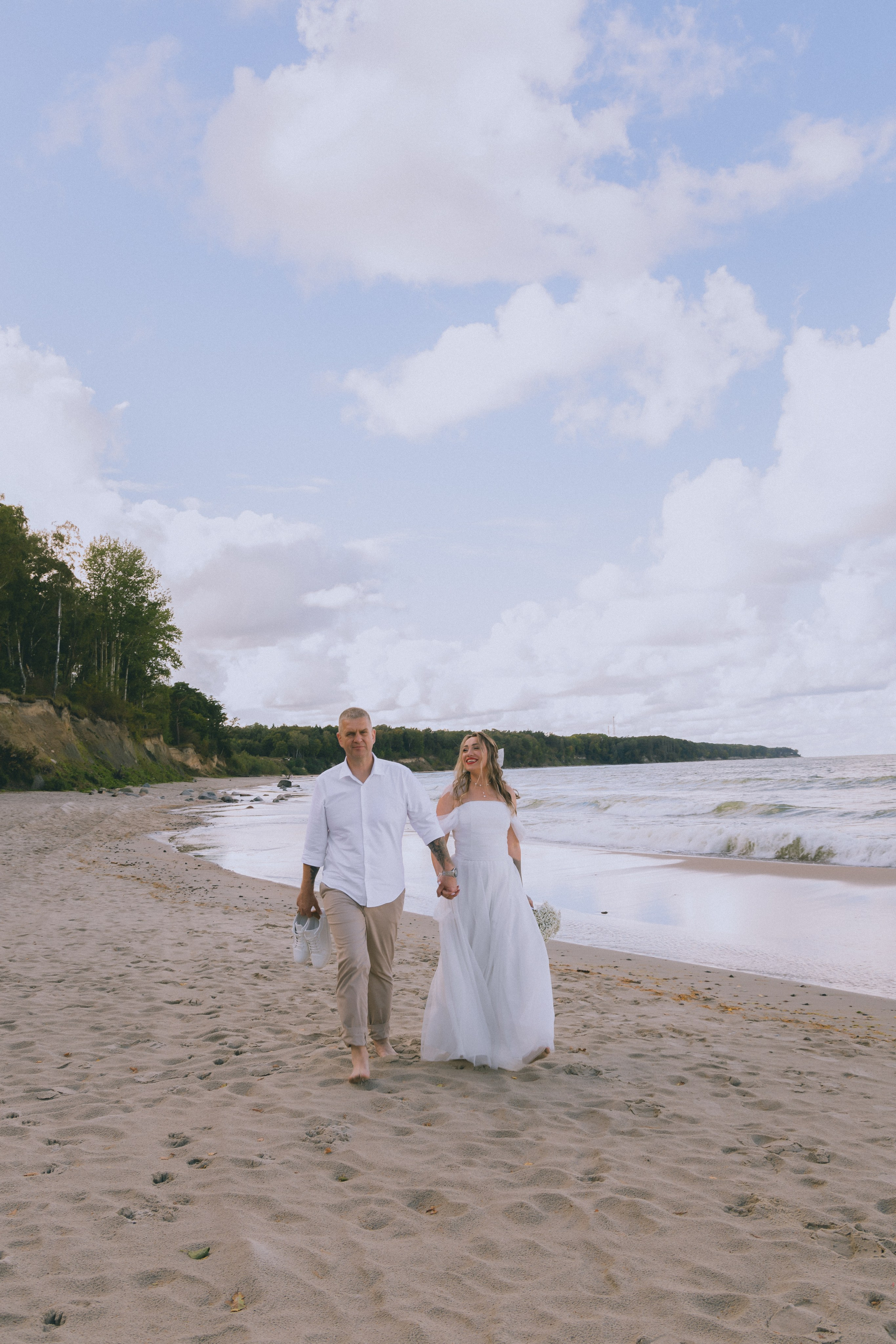 Свадьба Зои & Сергея | прогулка у моря. Фотограф в Калининграде Сокирко Светлана