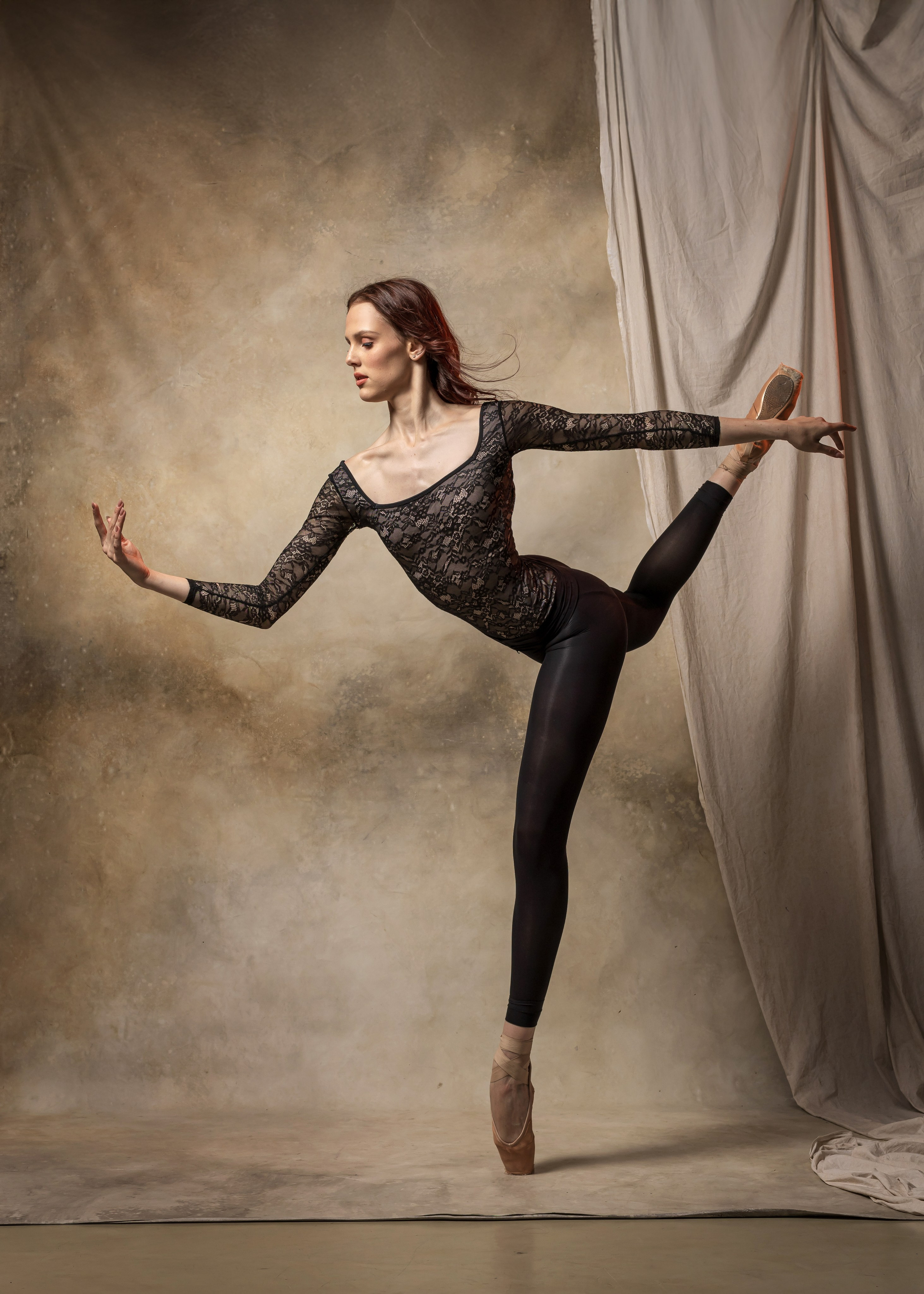 Балетная съёмка на белой циклораме и фонах. Балетный фотограф Алина Ханько — Душа Балета