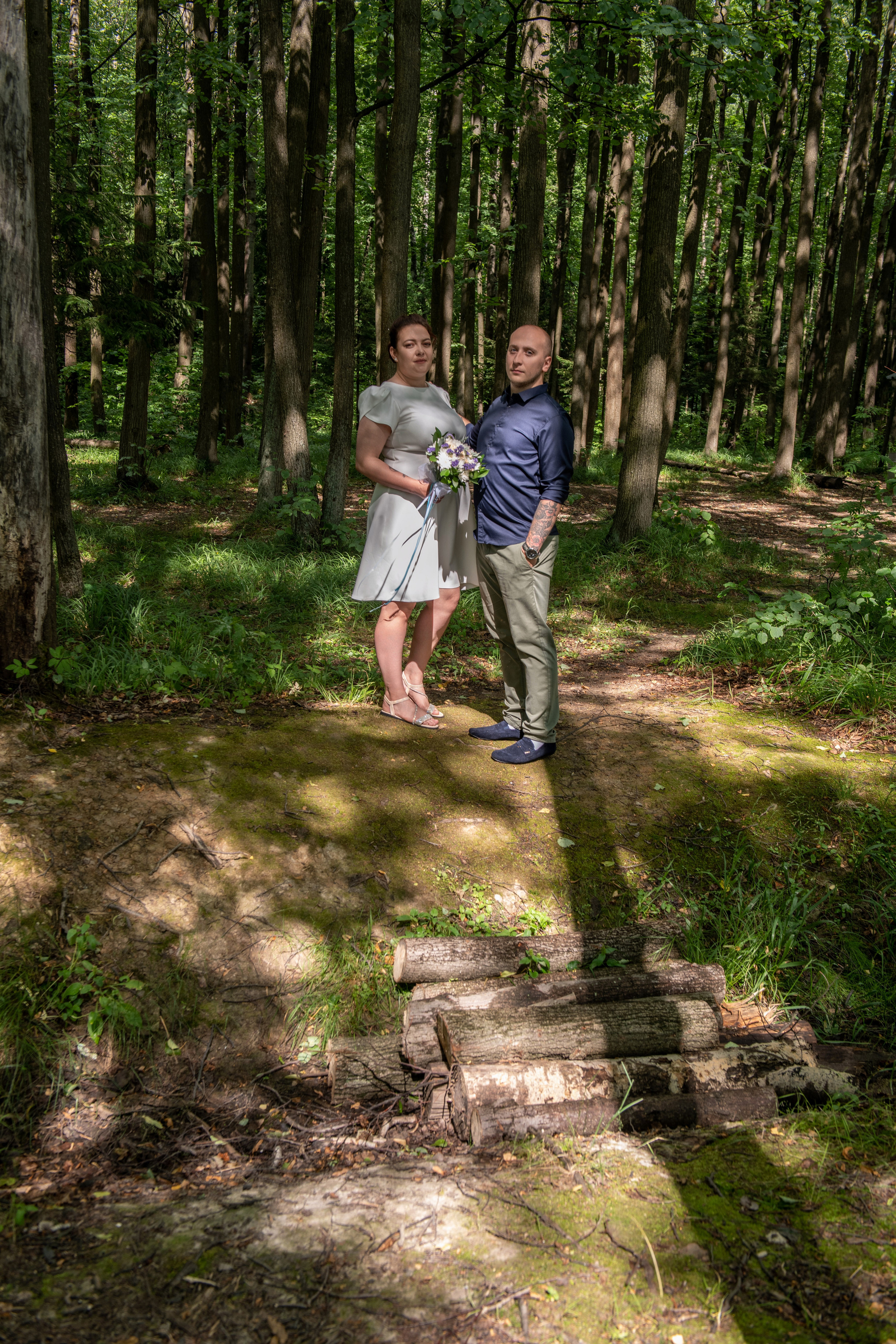 Артем и Ирина, фотосъемка в ЗАГСе и прогулки. Фотограф в городе Электросталь Ногинск Москва — Алексей Закхеев