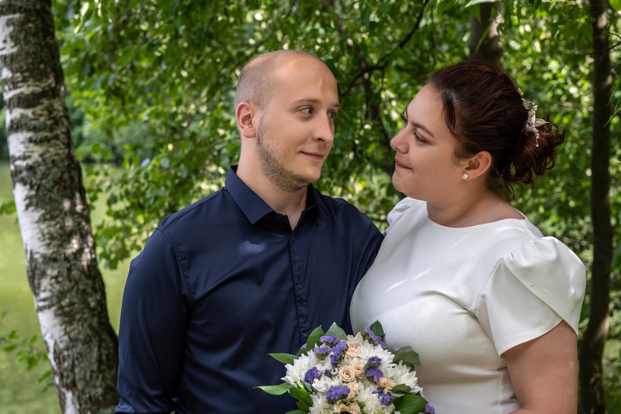 Артем и Ирина, фотосъемка в ЗАГСе и прогулки. Фотограф в городе Электросталь Ногинск Москва — Алексей Закхеев