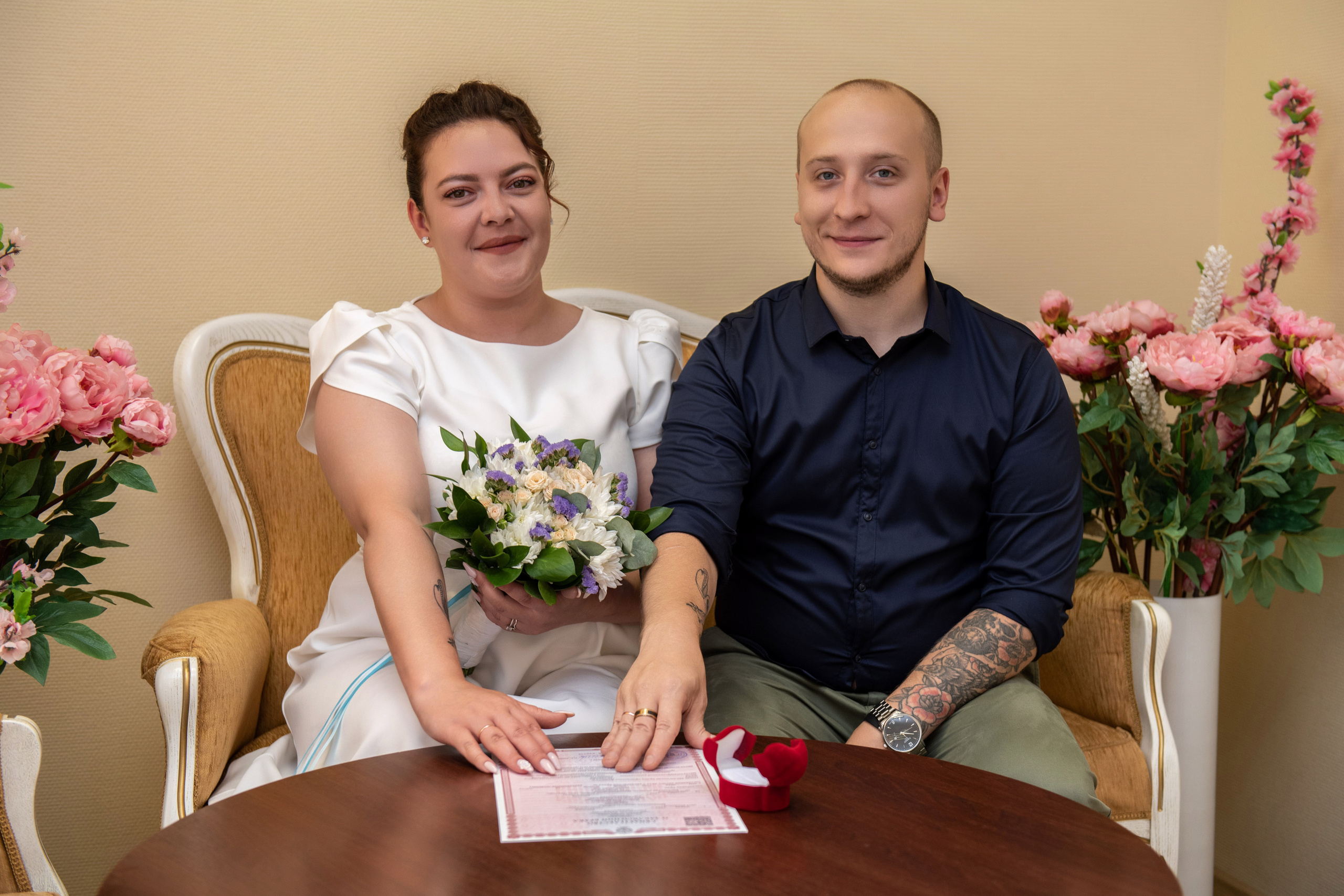Артем и Ирина, фотосъемка в ЗАГСе и прогулки. Фотограф в городе Электросталь Ногинск Москва — Алексей Закхеев