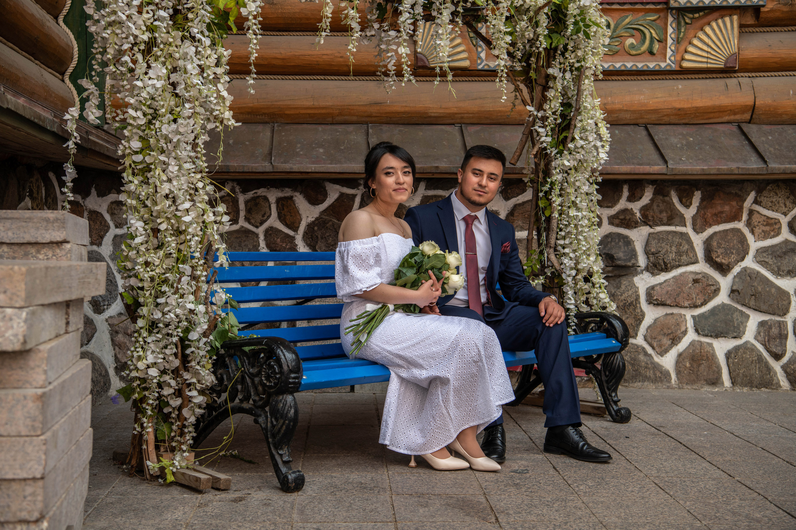 Камолиддин и Ситора, фотосъемка в ЗАГСе и прогулки. Фотограф в городе Электросталь Ногинск Москва — Алексей Закхеев