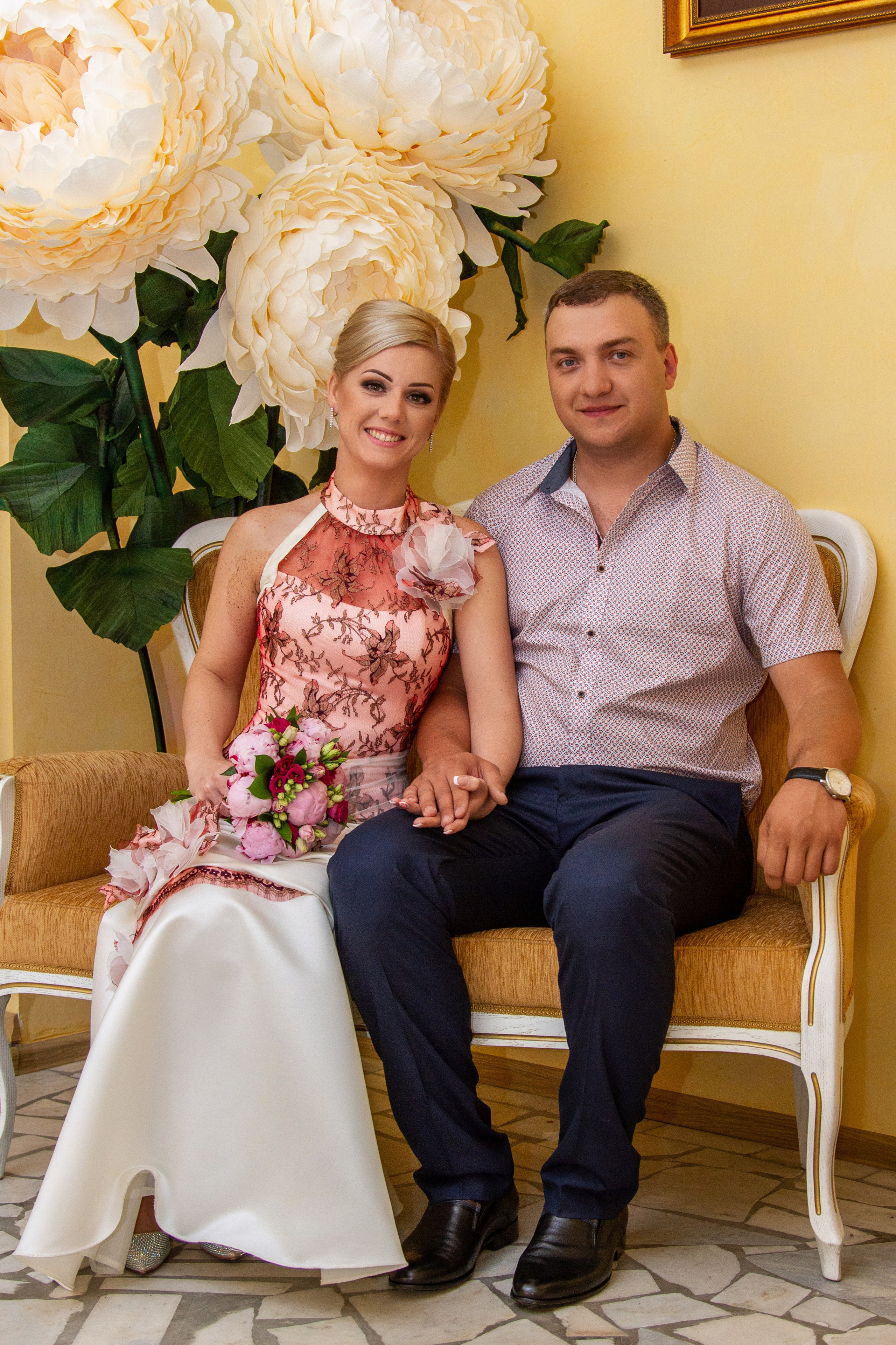 Артем и Татьяна, фотосъемка в ЗАГСе и прогулки. Фотограф в городе Электросталь Ногинск Москва — Алексей Закхеев