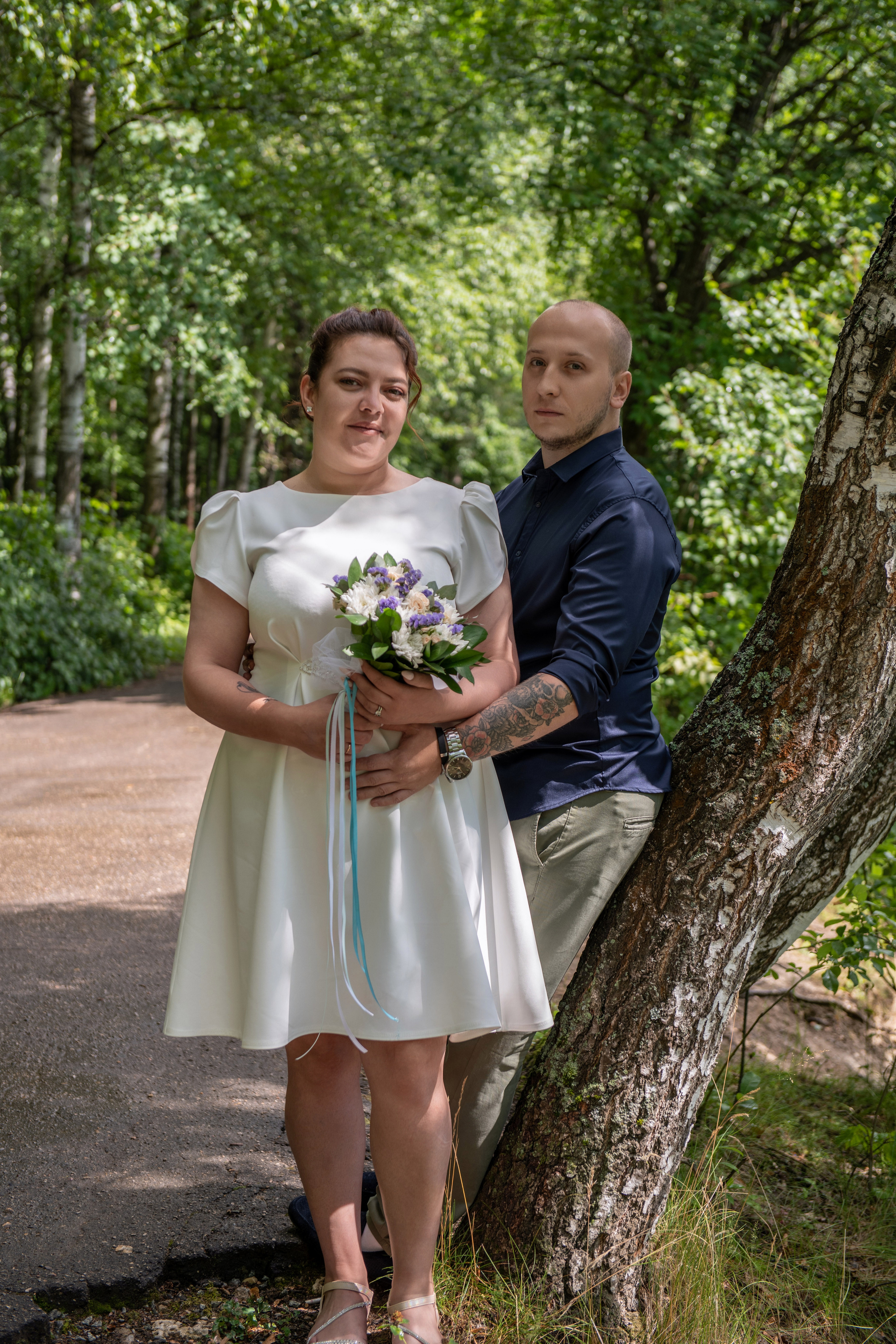 Артем и Ирина, фотосъемка в ЗАГСе и прогулки. Фотограф в городе Электросталь Ногинск Москва — Алексей Закхеев