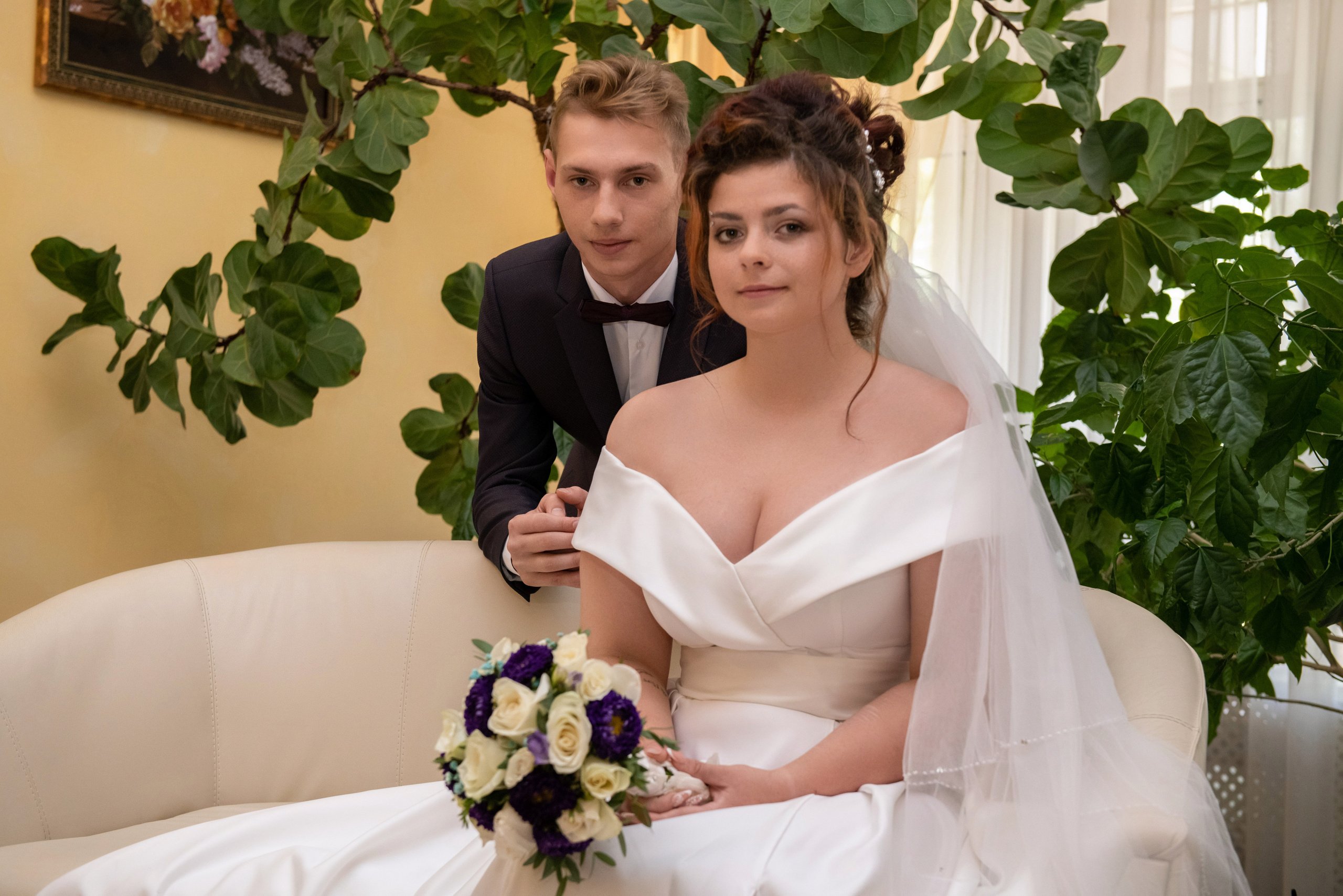 Никита и Любовь, фотосъемка в ЗАГСе и прогулки. Фотограф в городе Электросталь Ногинск Москва — Алексей Закхеев