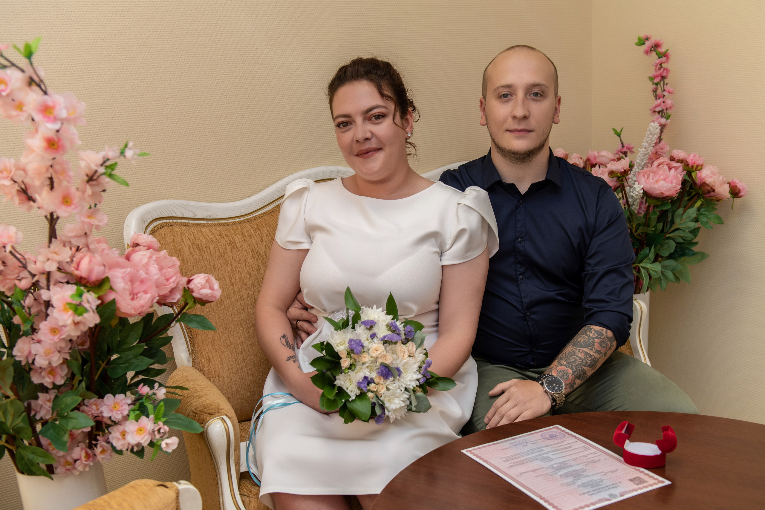 Артем и Ирина, фотосъемка в ЗАГСе и прогулки. Фотограф в городе Электросталь Ногинск Москва — Алексей Закхеев