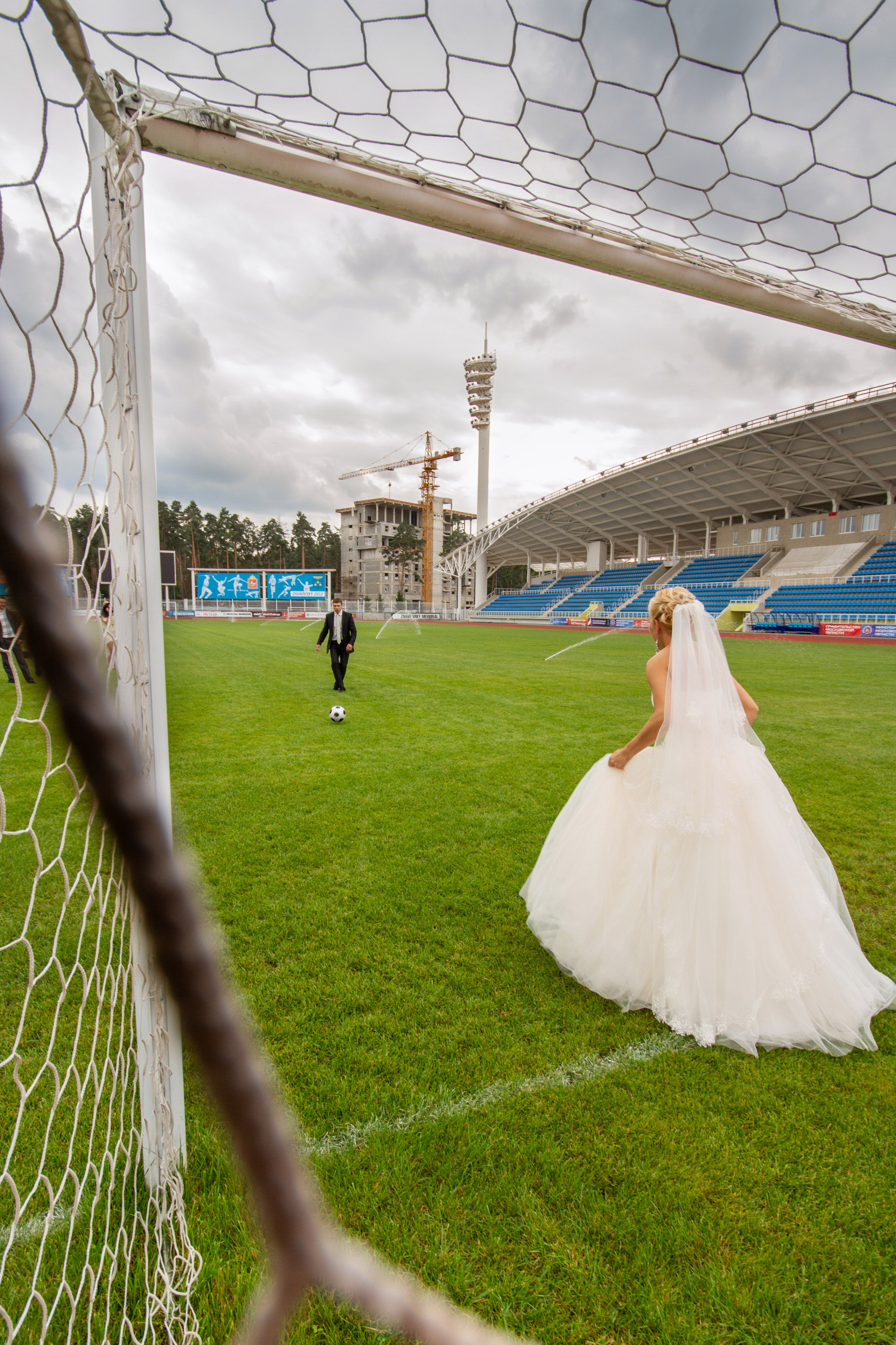 Андрей и Ксения, свадьба спортсменов. Фотограф в городе Электросталь Ногинск Москва — Алексей Закхеев