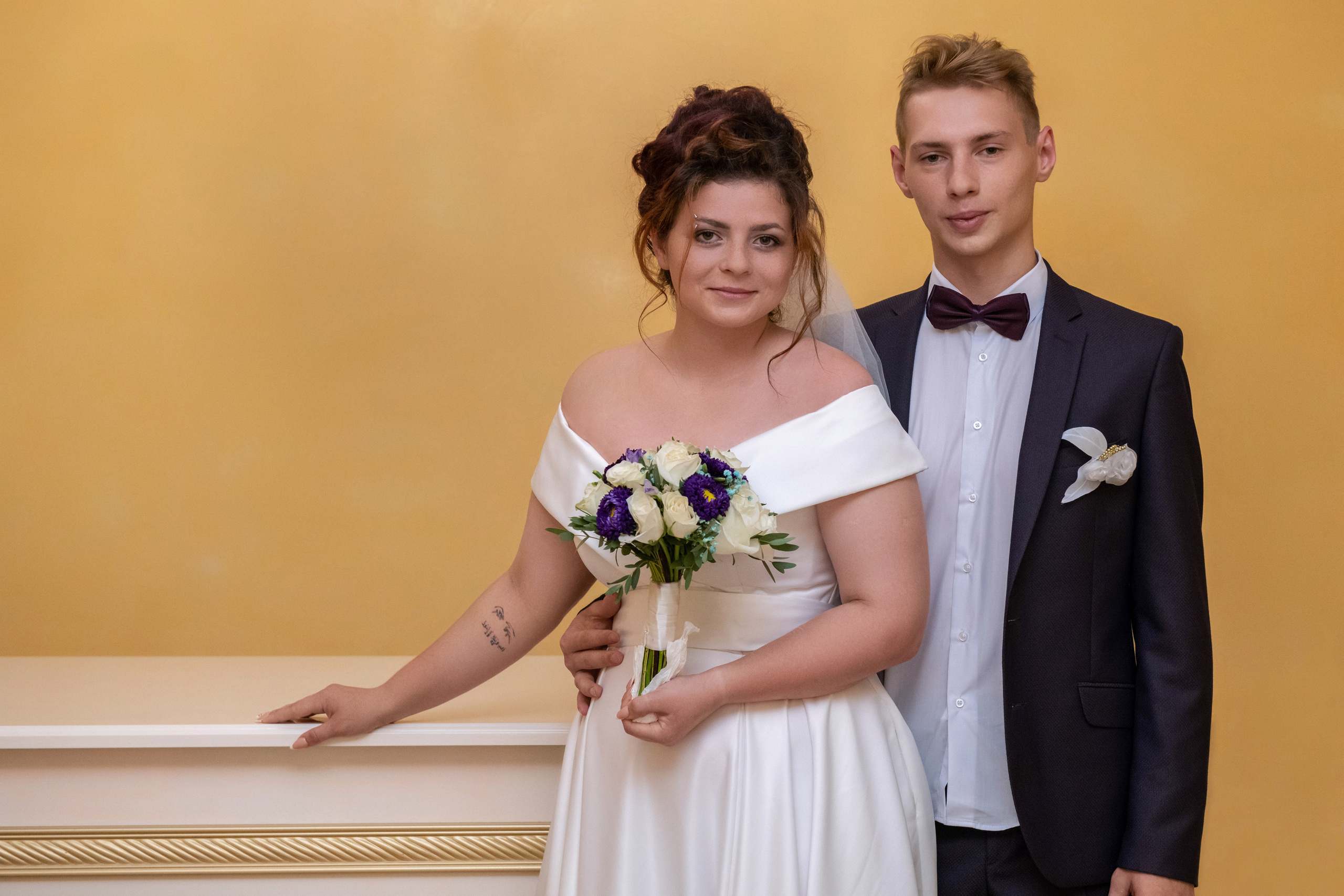 Никита и Любовь, фотосъемка в ЗАГСе и прогулки. Фотограф в городе Электросталь Ногинск Москва — Алексей Закхеев