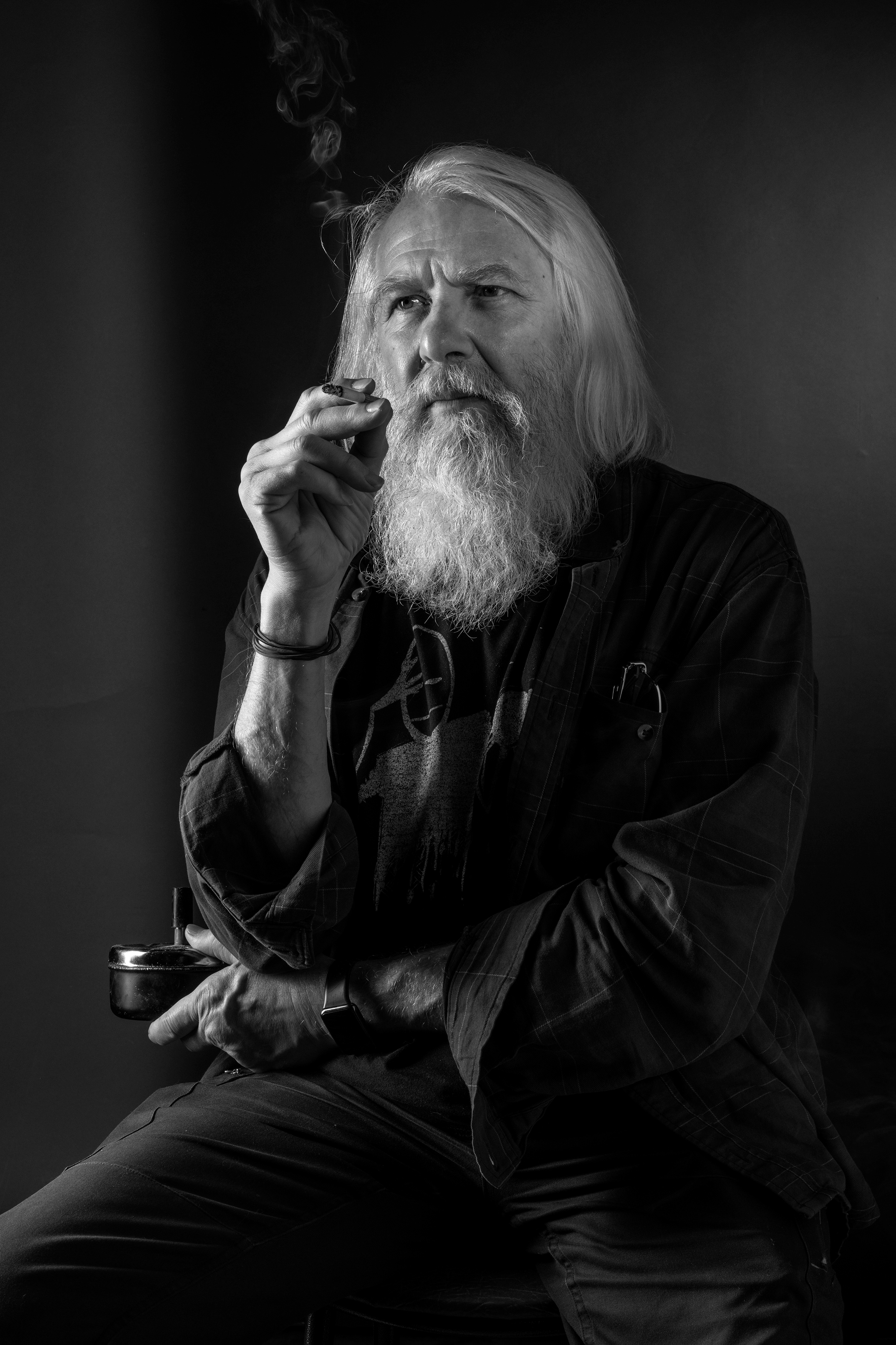 Лев Беридзе и Владимир Ефимов, эмоциональный ч/б портрет. Фотограф в городе Электросталь Ногинск Москва — Алексей Закхеев